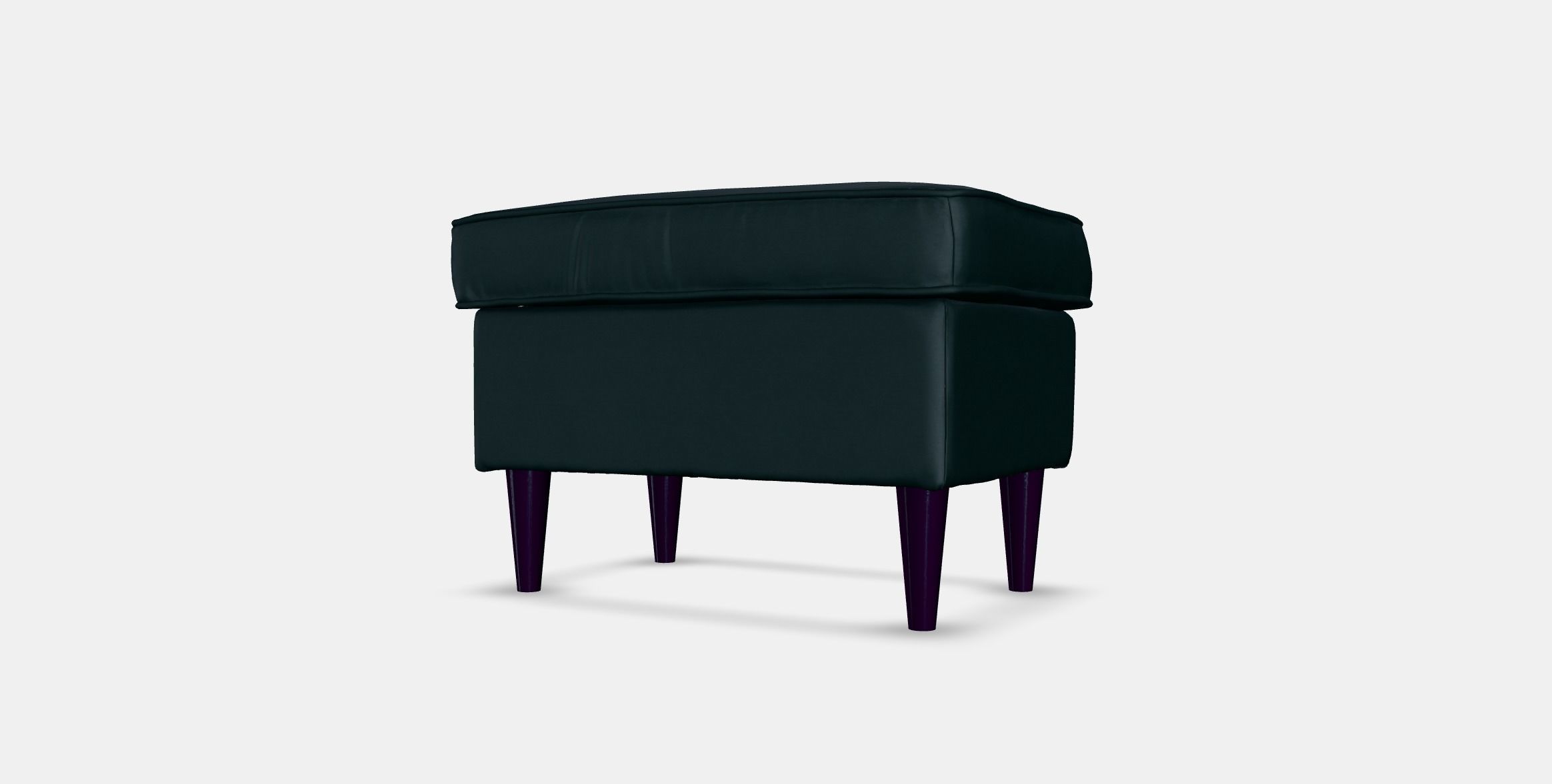 STRANDMON Footstool 1 Low-poly 3D model_4