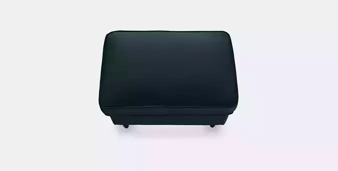 STRANDMON Footstool 1 Low-poly 3D model