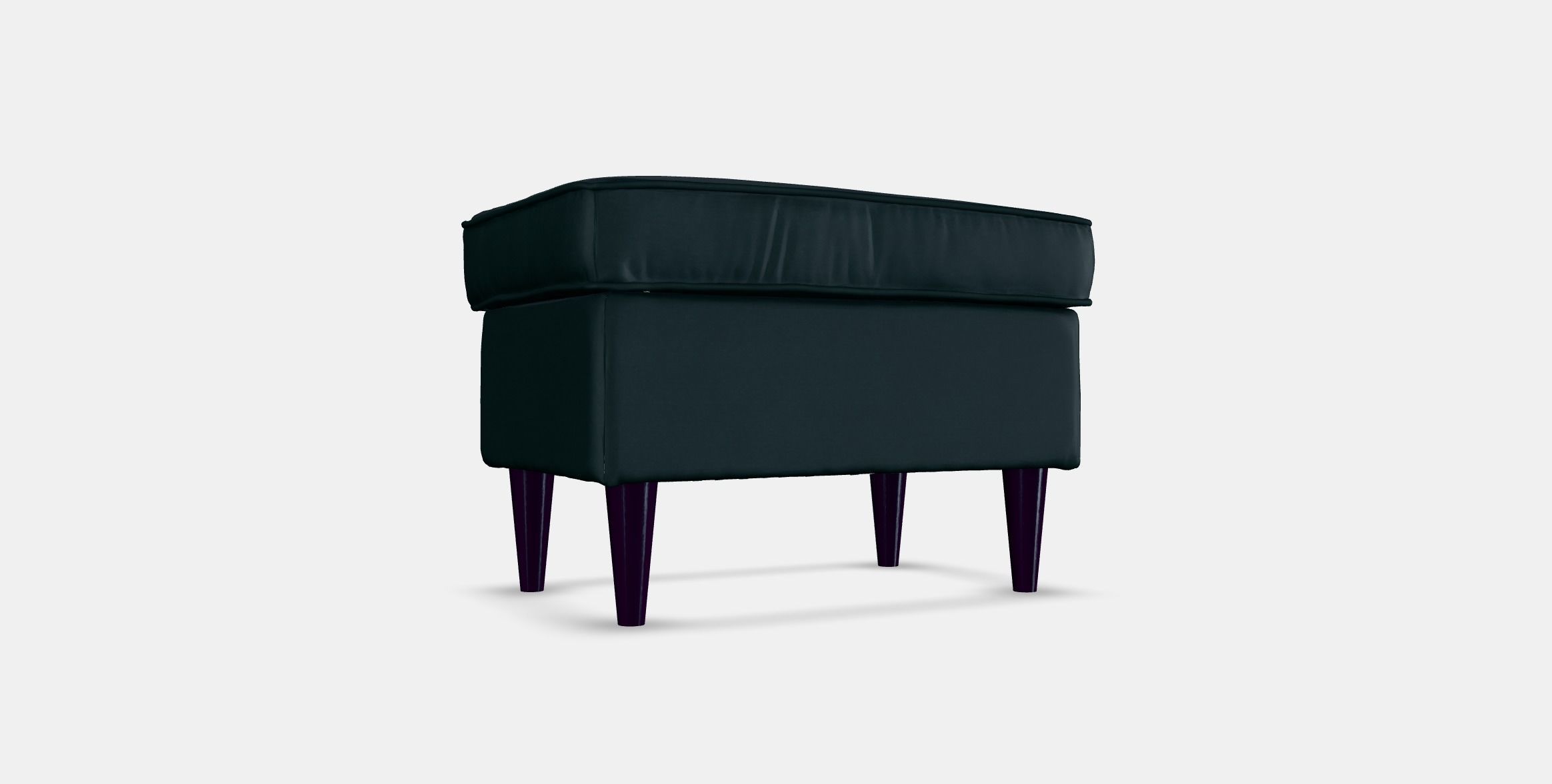 STRANDMON Footstool 1 Low-poly 3D model_16