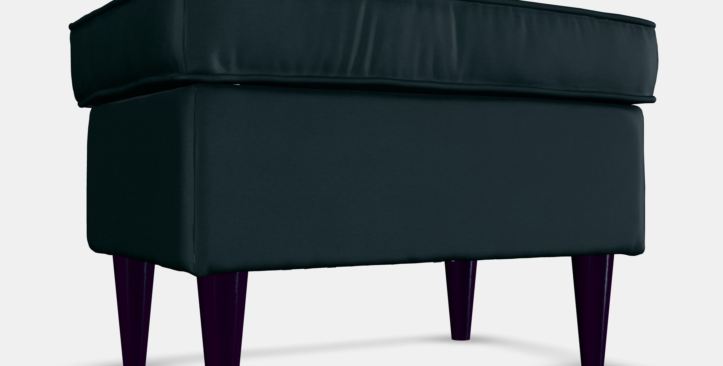 STRANDMON Footstool 1 Low-poly 3D model_3