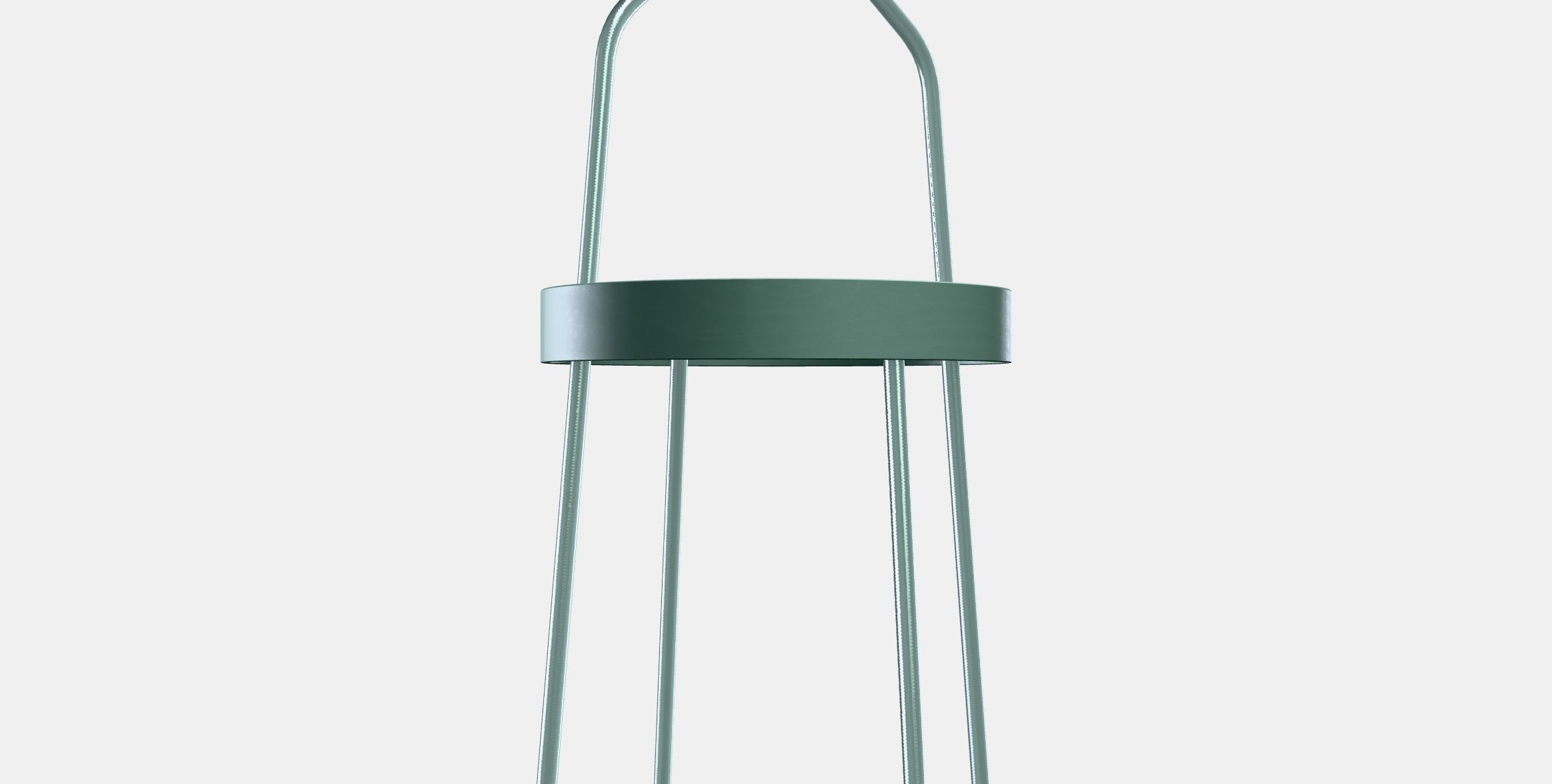 BURVIK Side table 1 Low-poly 3D model_9