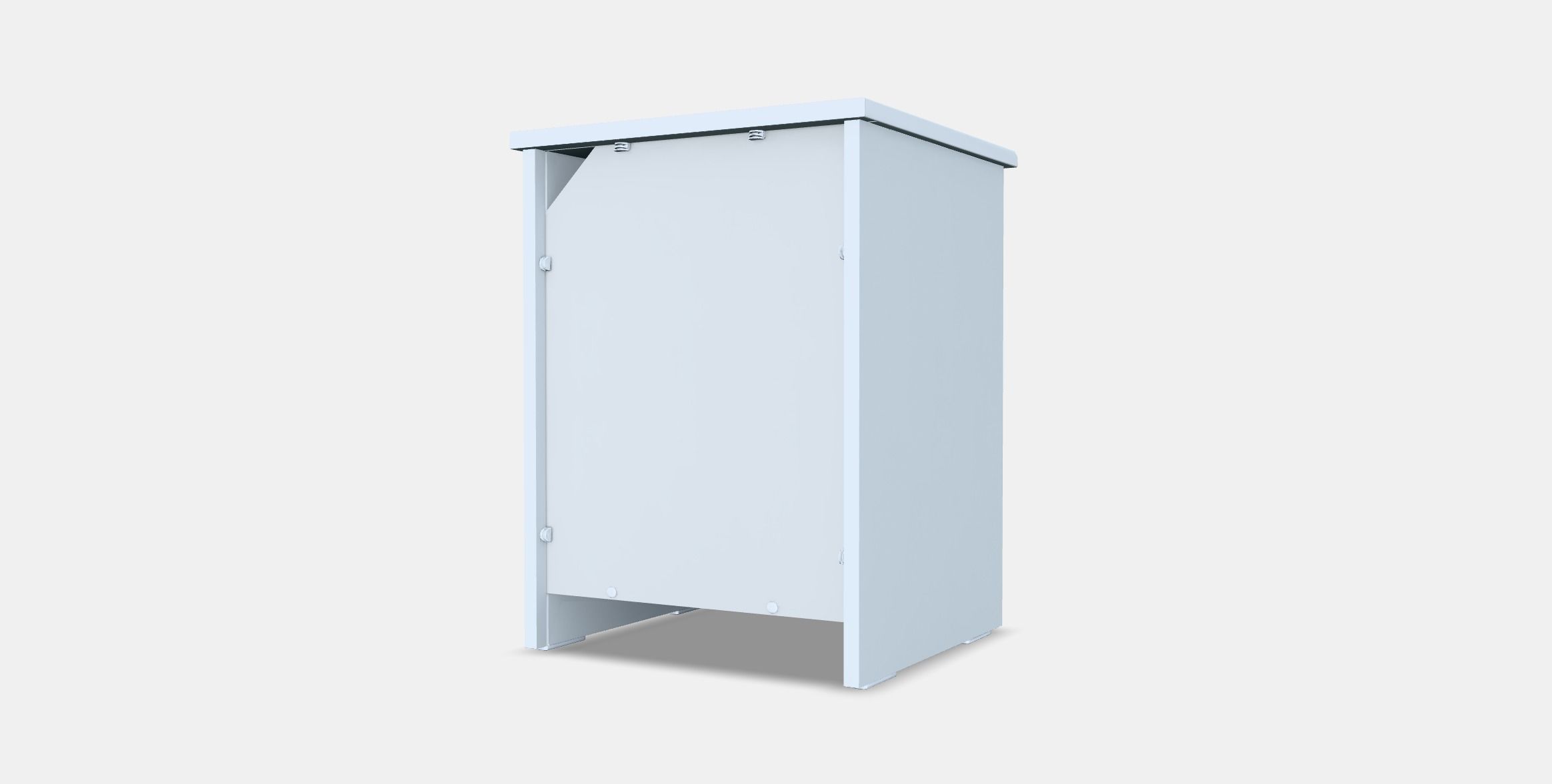 SONGESAND Bedside table Low-poly 3D model_4