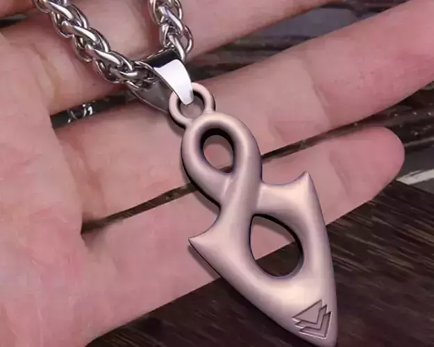 INFINITY PENDANT M03 3D print model