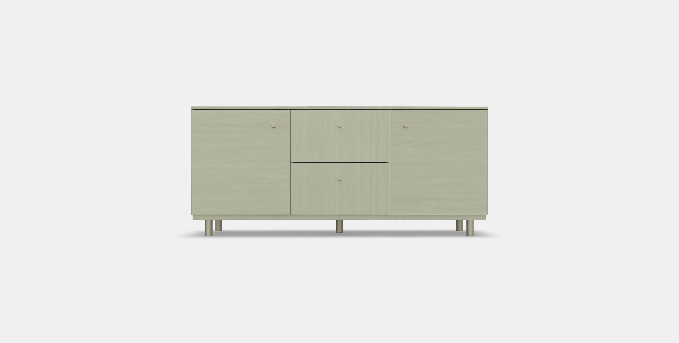 ERSNAS Sideboard Low-poly 3D model_9
