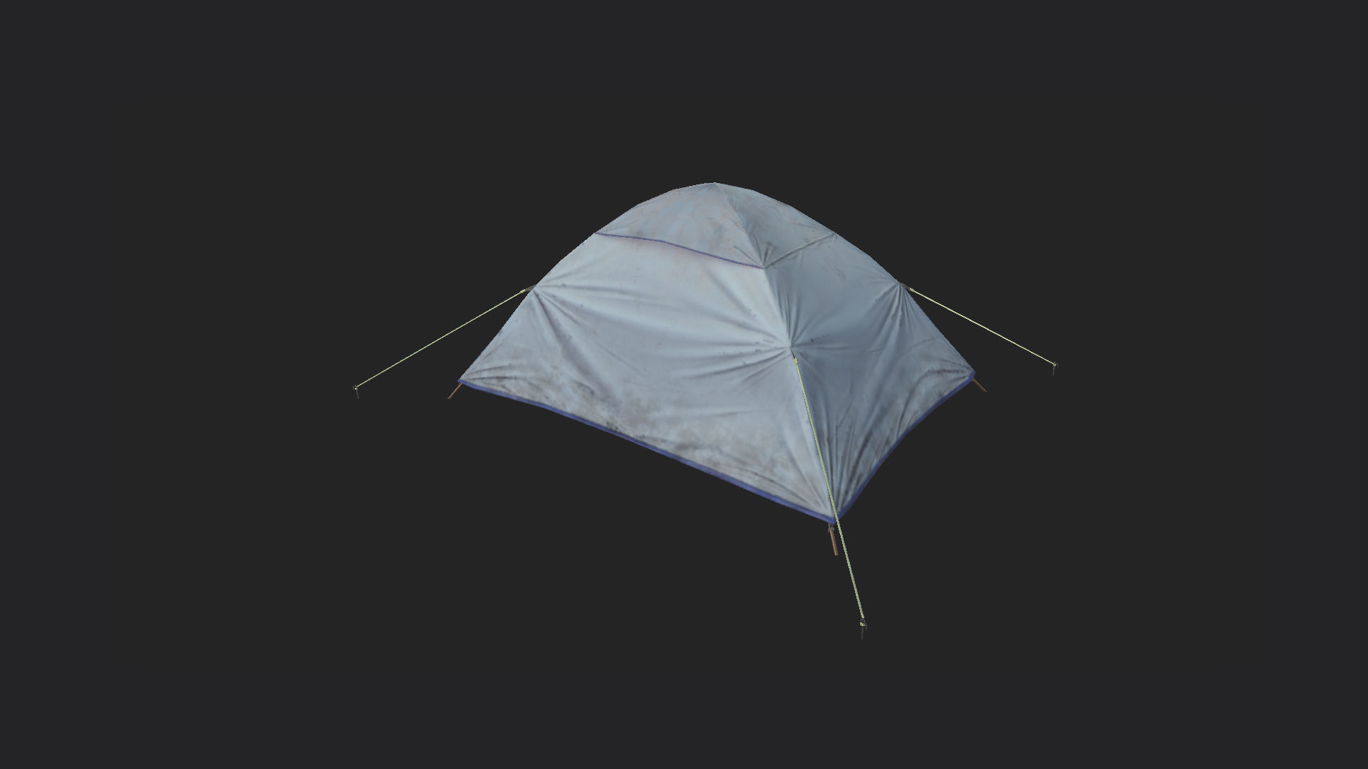 Tent 3D model 003 Low-poly 3D model_2