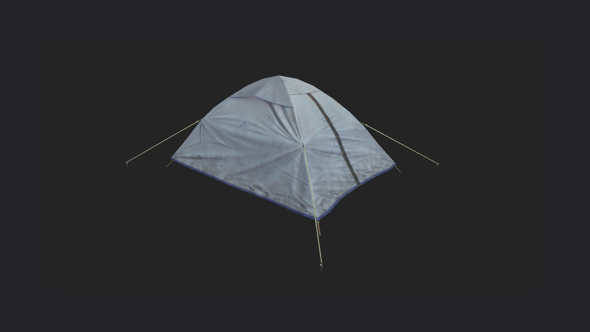 Tent 3D model 003 Low-poly 3D model_6