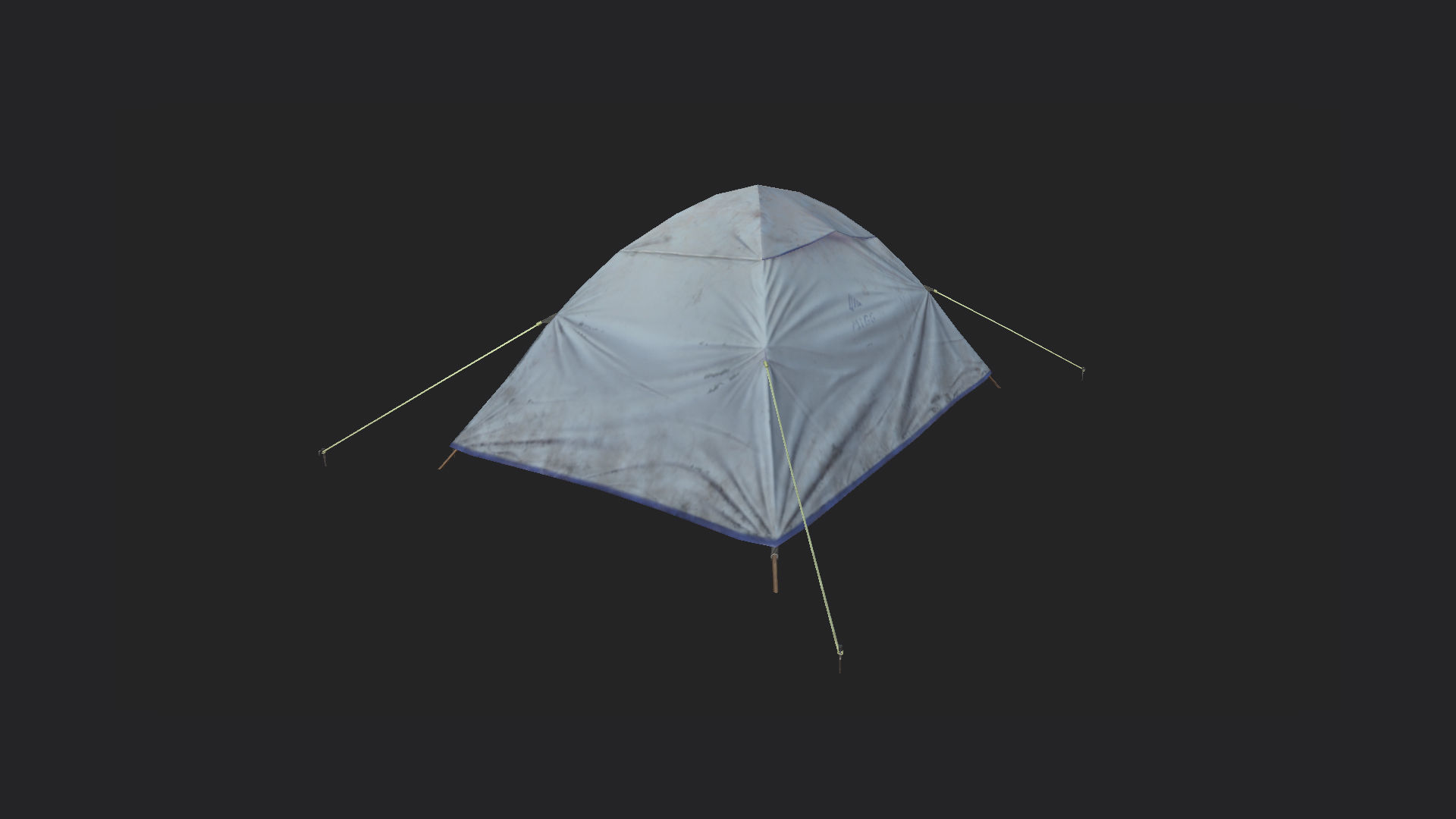 Tent 3D model 003 Low-poly 3D model_4