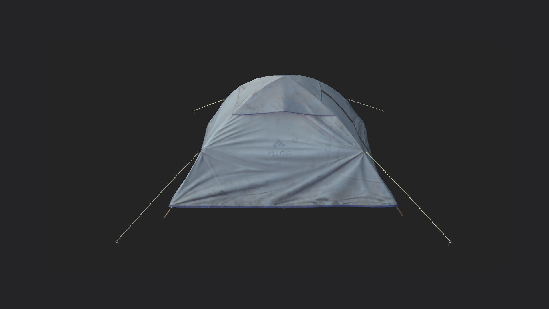 Tent 3D model 003 Low-poly 3D model_5