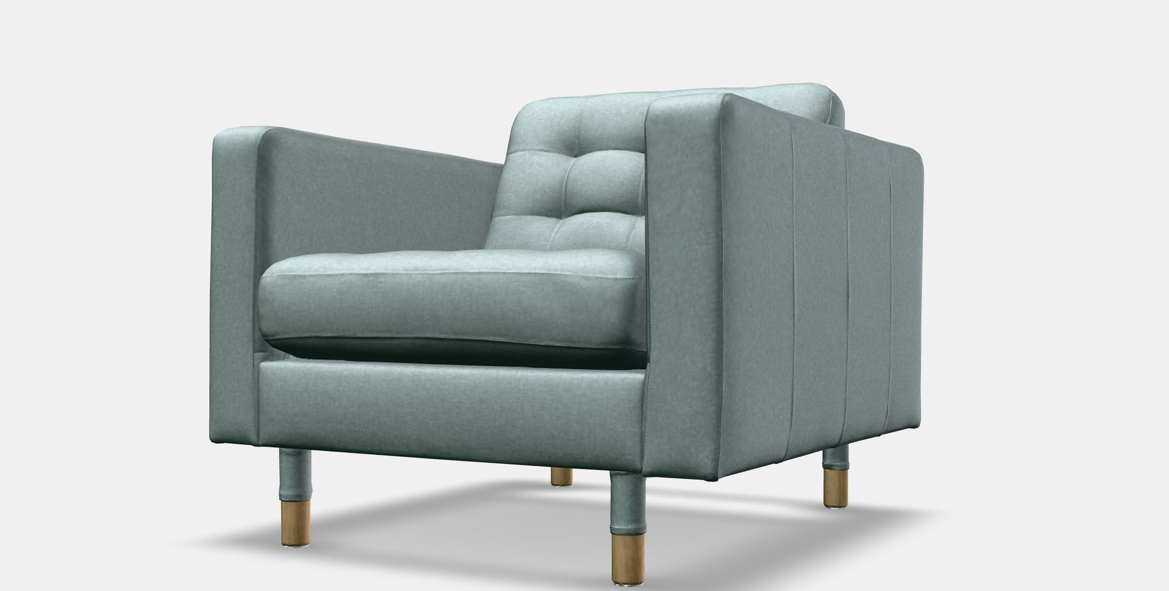 LANDSKRONA Armchair Low-poly 3D model_11