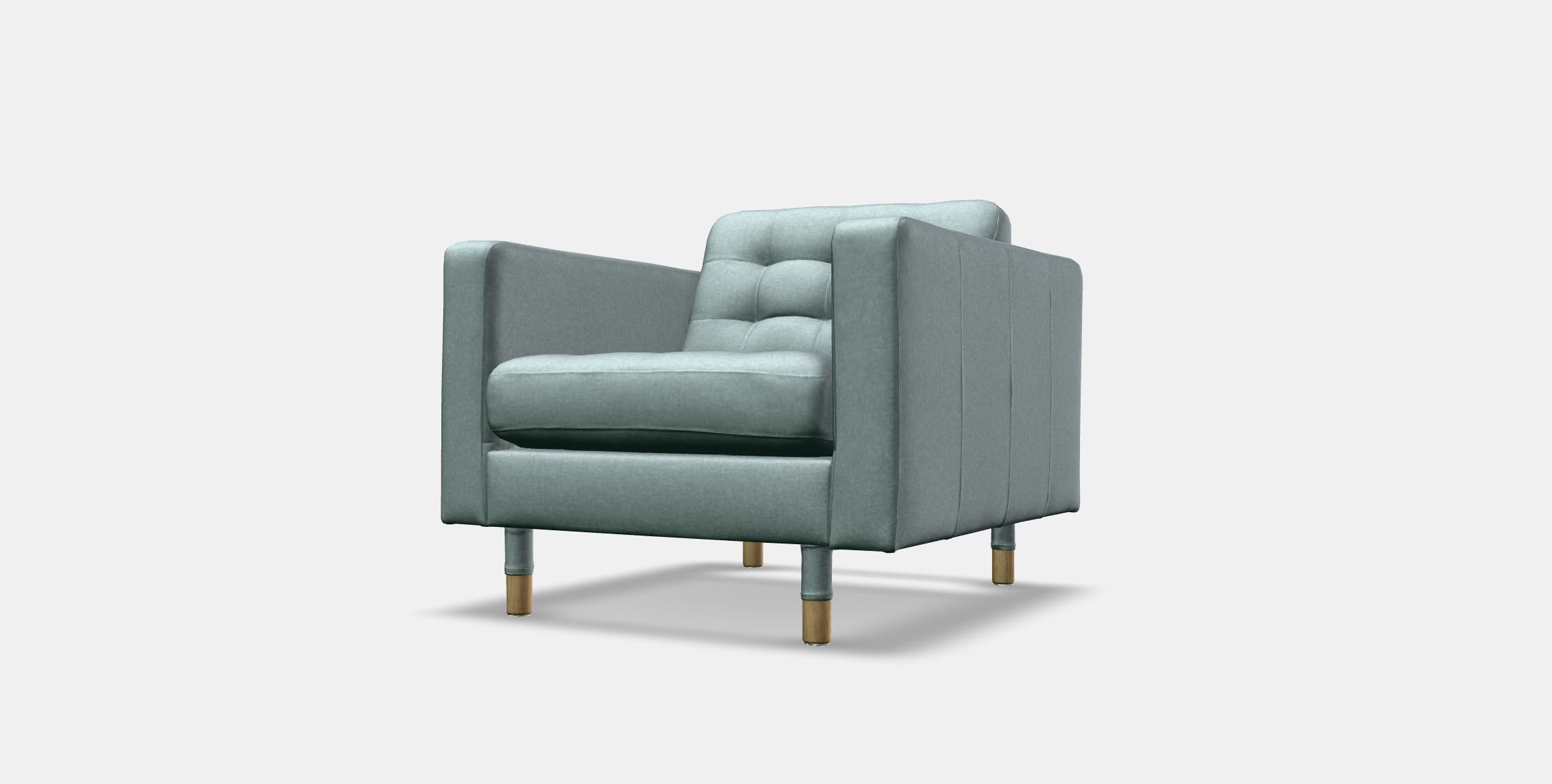 LANDSKRONA Armchair Low-poly 3D model_10