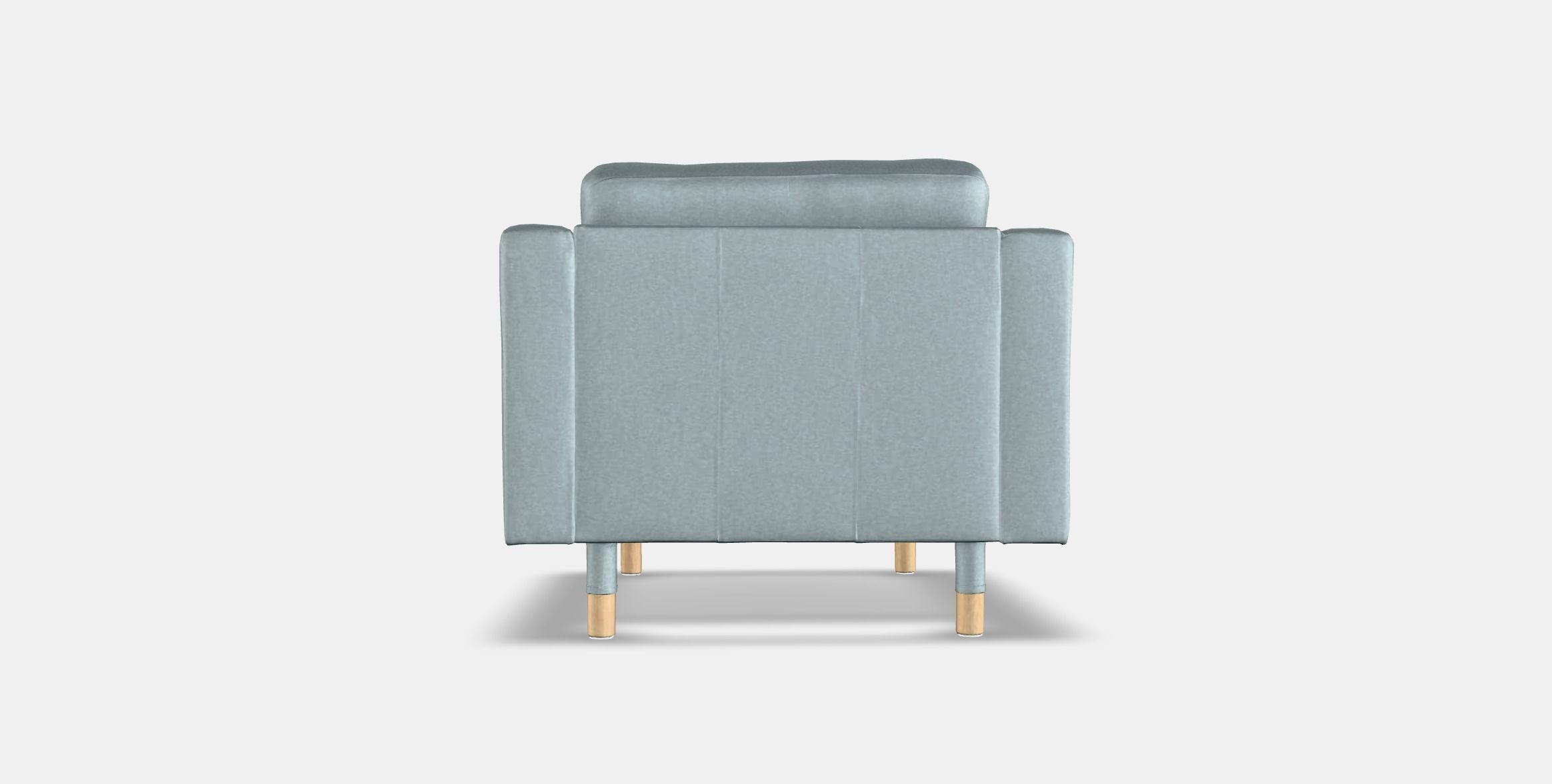 LANDSKRONA Armchair Low-poly 3D model_13