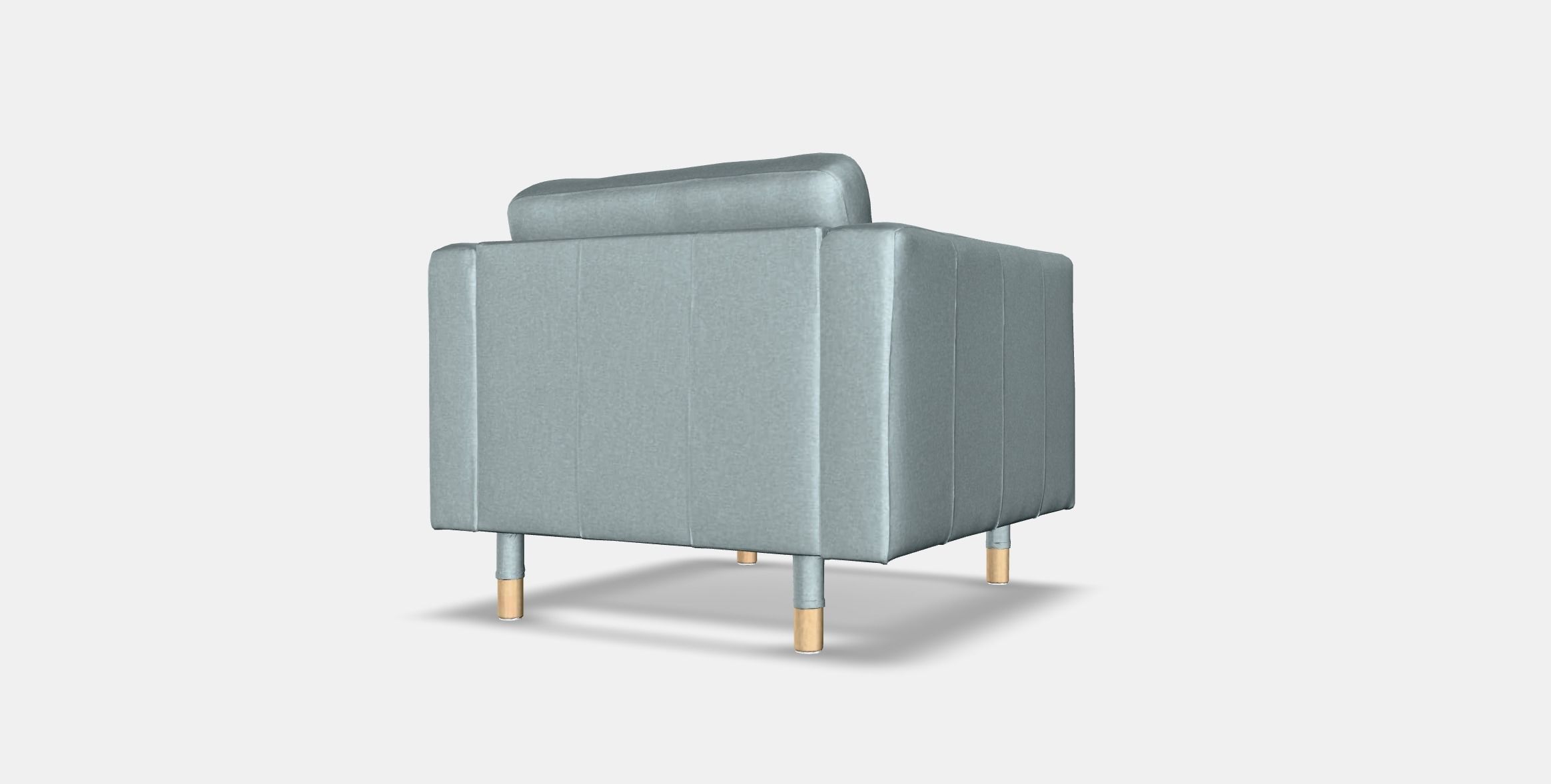 LANDSKRONA Armchair Low-poly 3D model_4