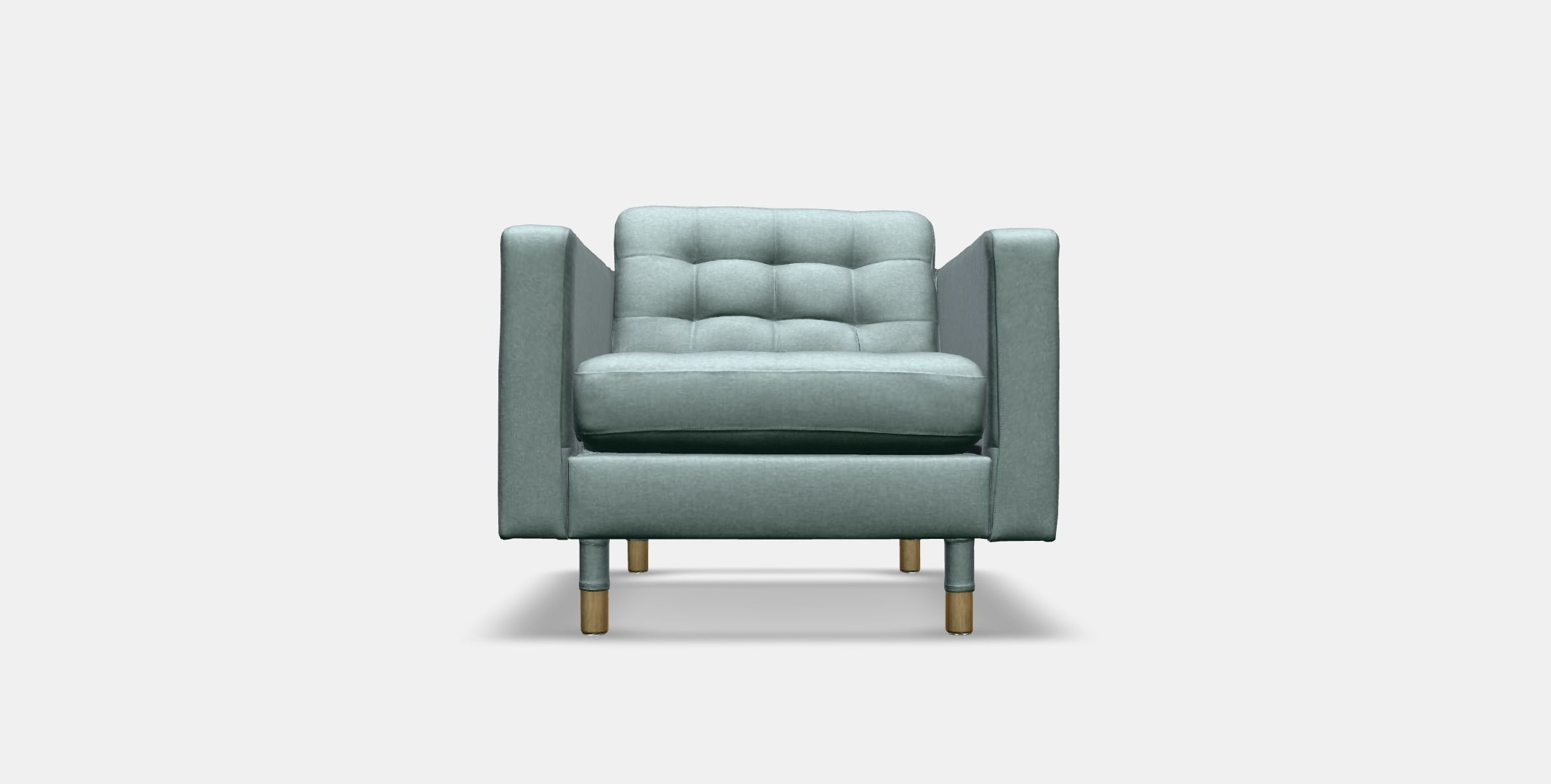 LANDSKRONA Armchair Low-poly 3D model_7