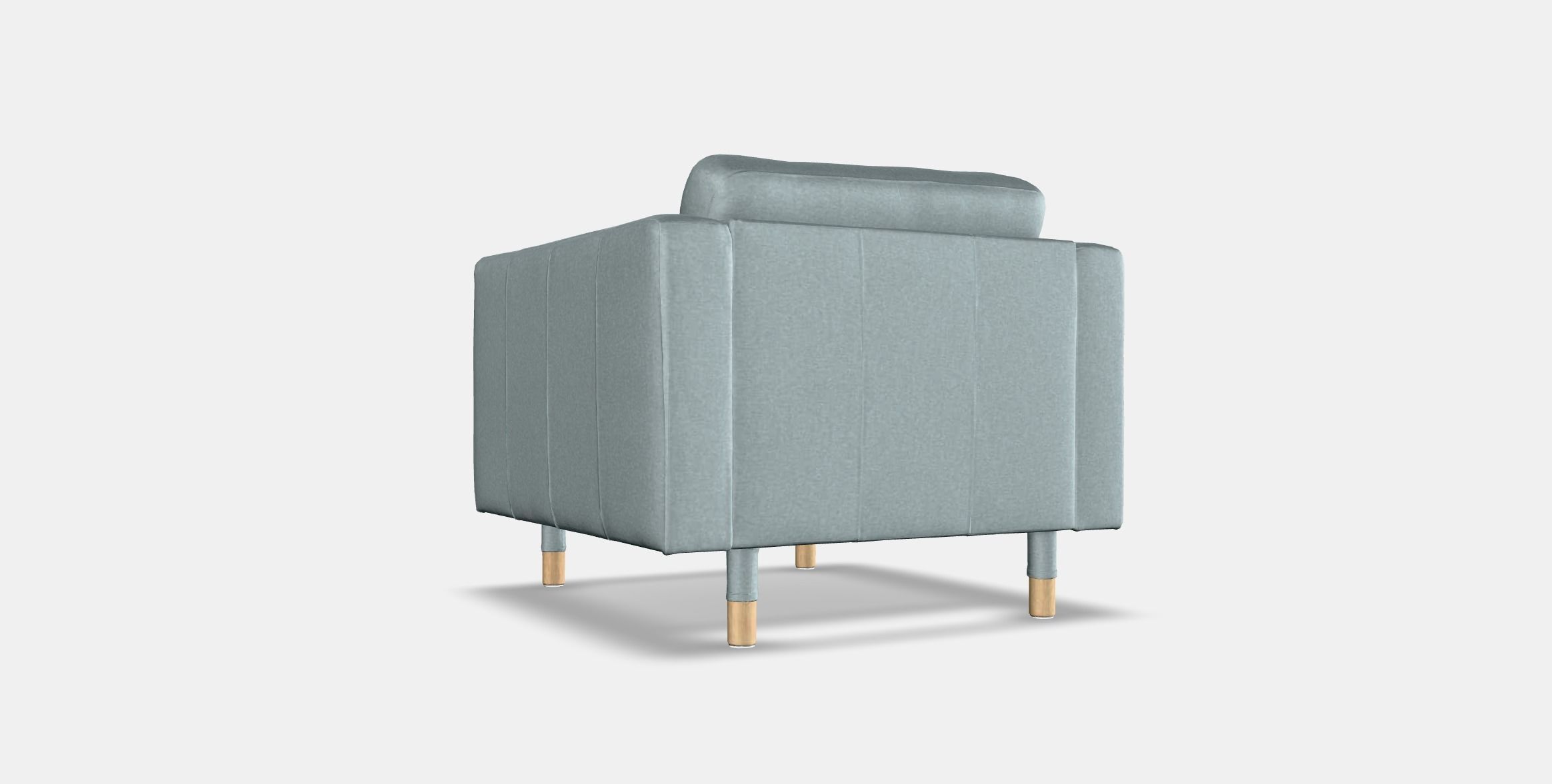 LANDSKRONA Armchair Low-poly 3D model_16