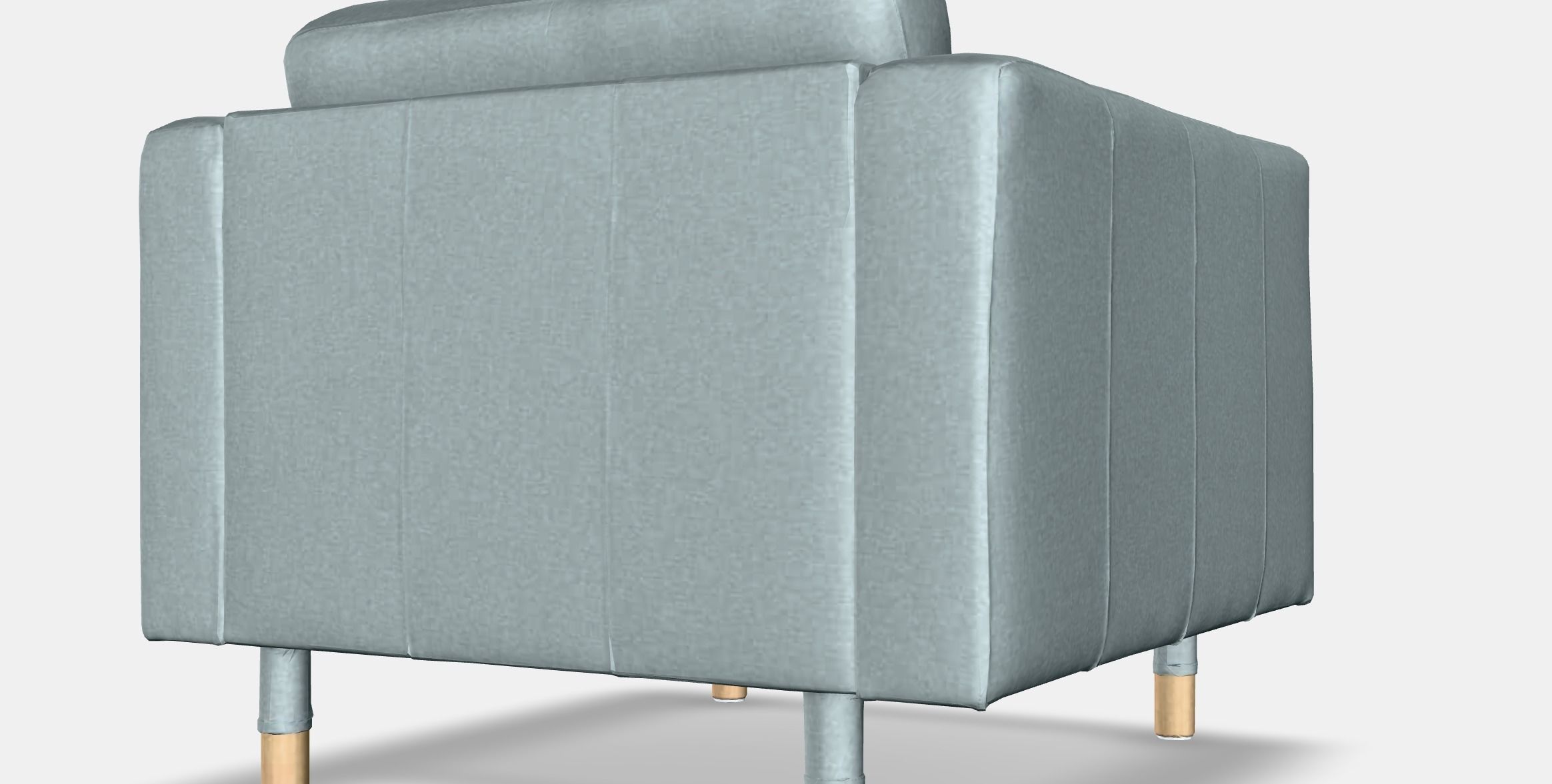 LANDSKRONA Armchair Low-poly 3D model_8