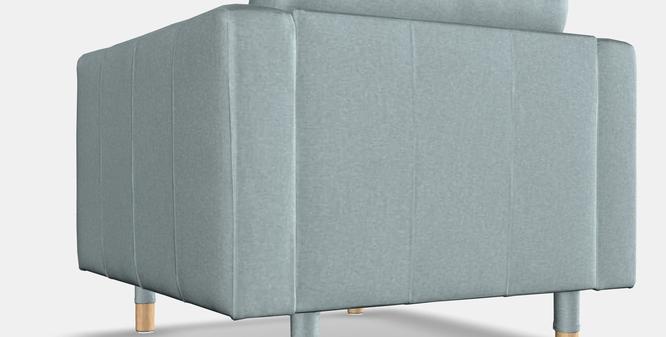 LANDSKRONA Armchair Low-poly 3D model_5