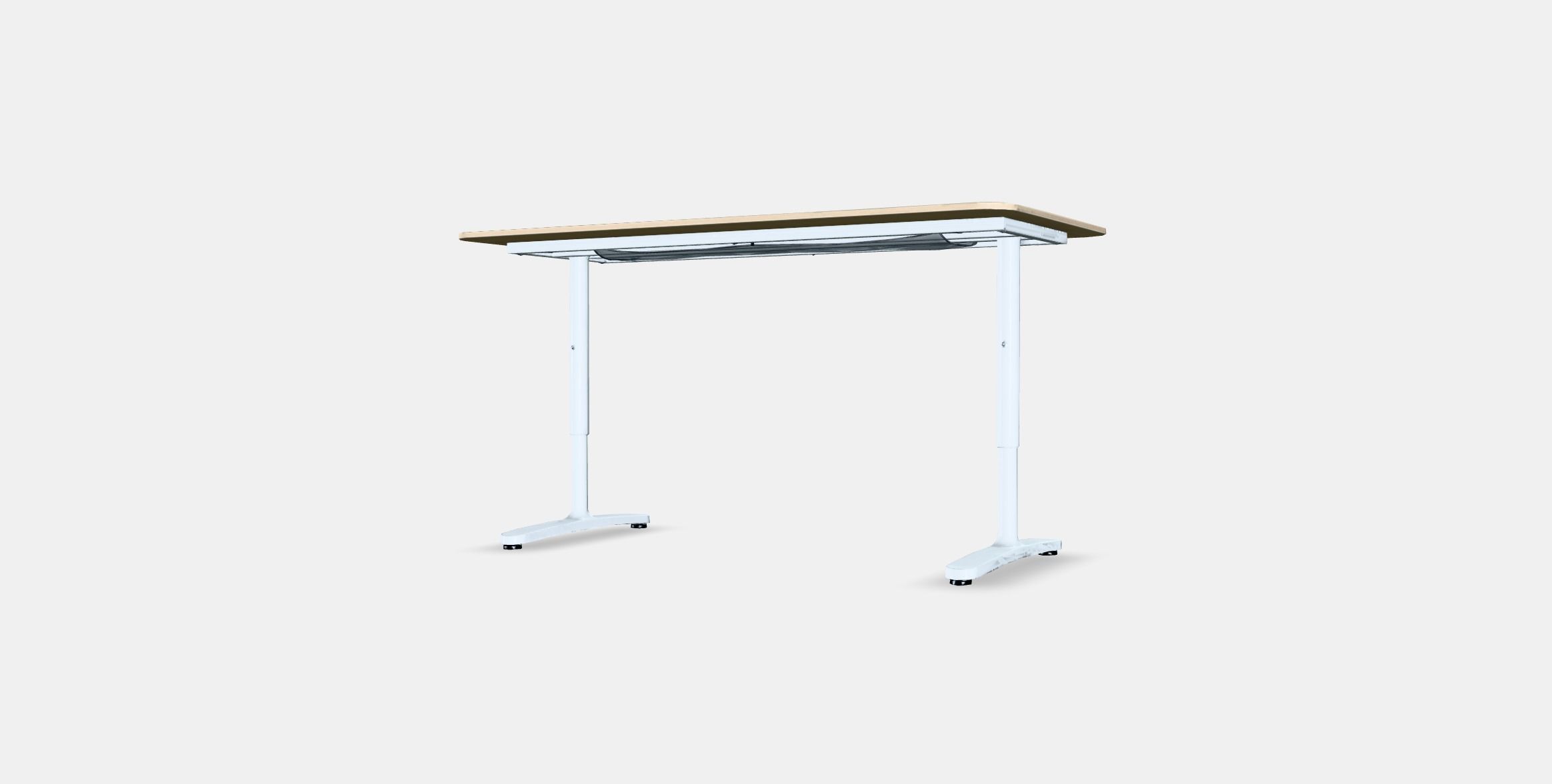 BEKANT Desk 3 Low-poly 3D model_5