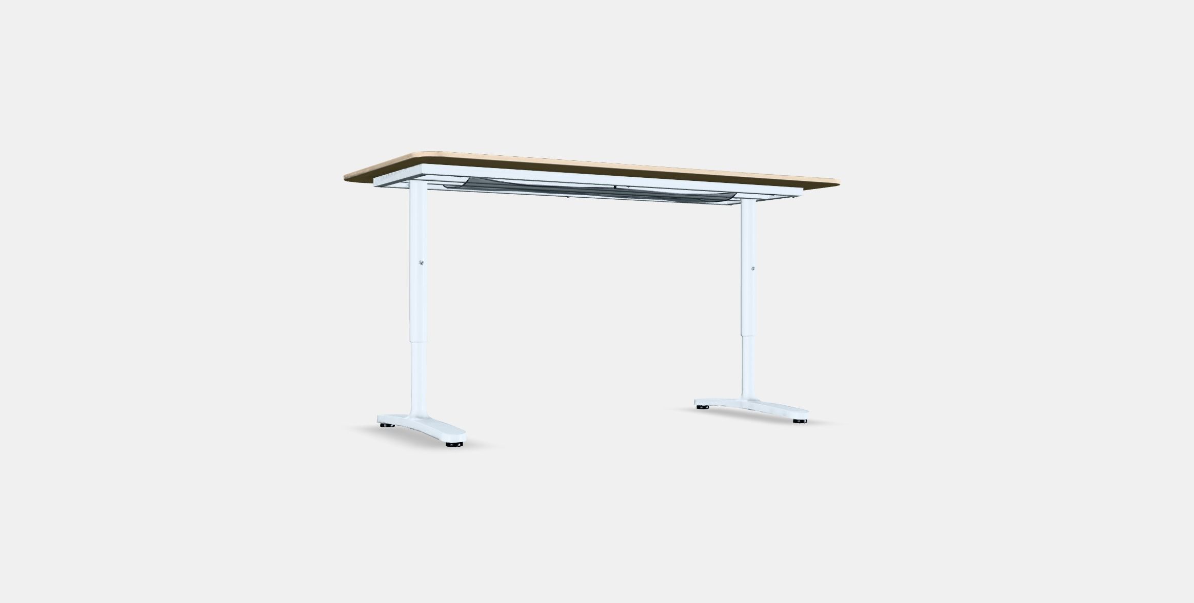 BEKANT Desk 3 Low-poly 3D model_16
