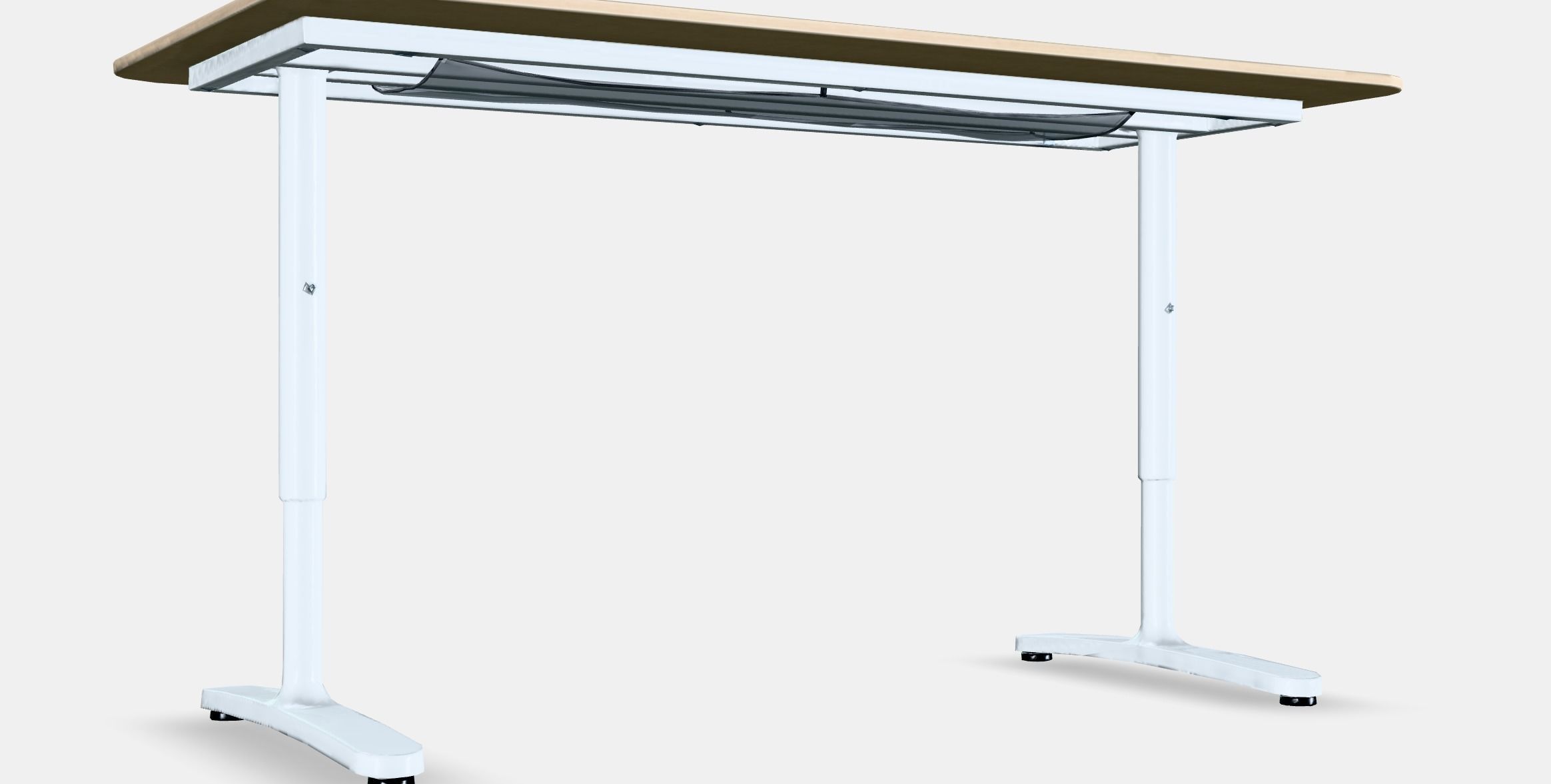 BEKANT Desk 3 Low-poly 3D model_2