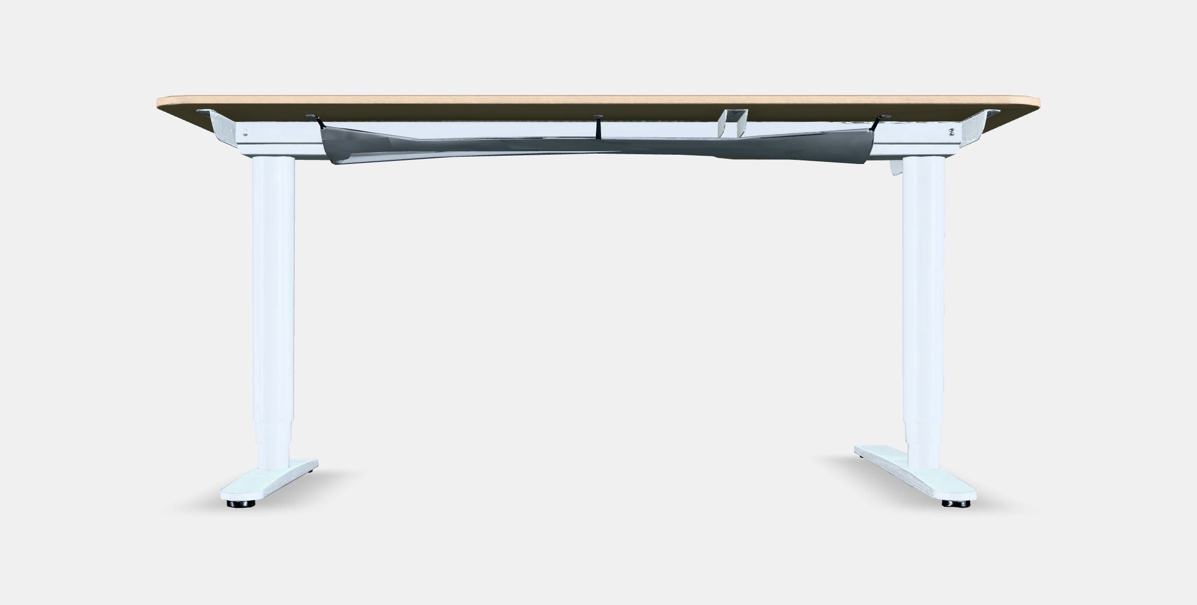 BEKANT Corner desk left sit-stand Low-poly 3D model_15