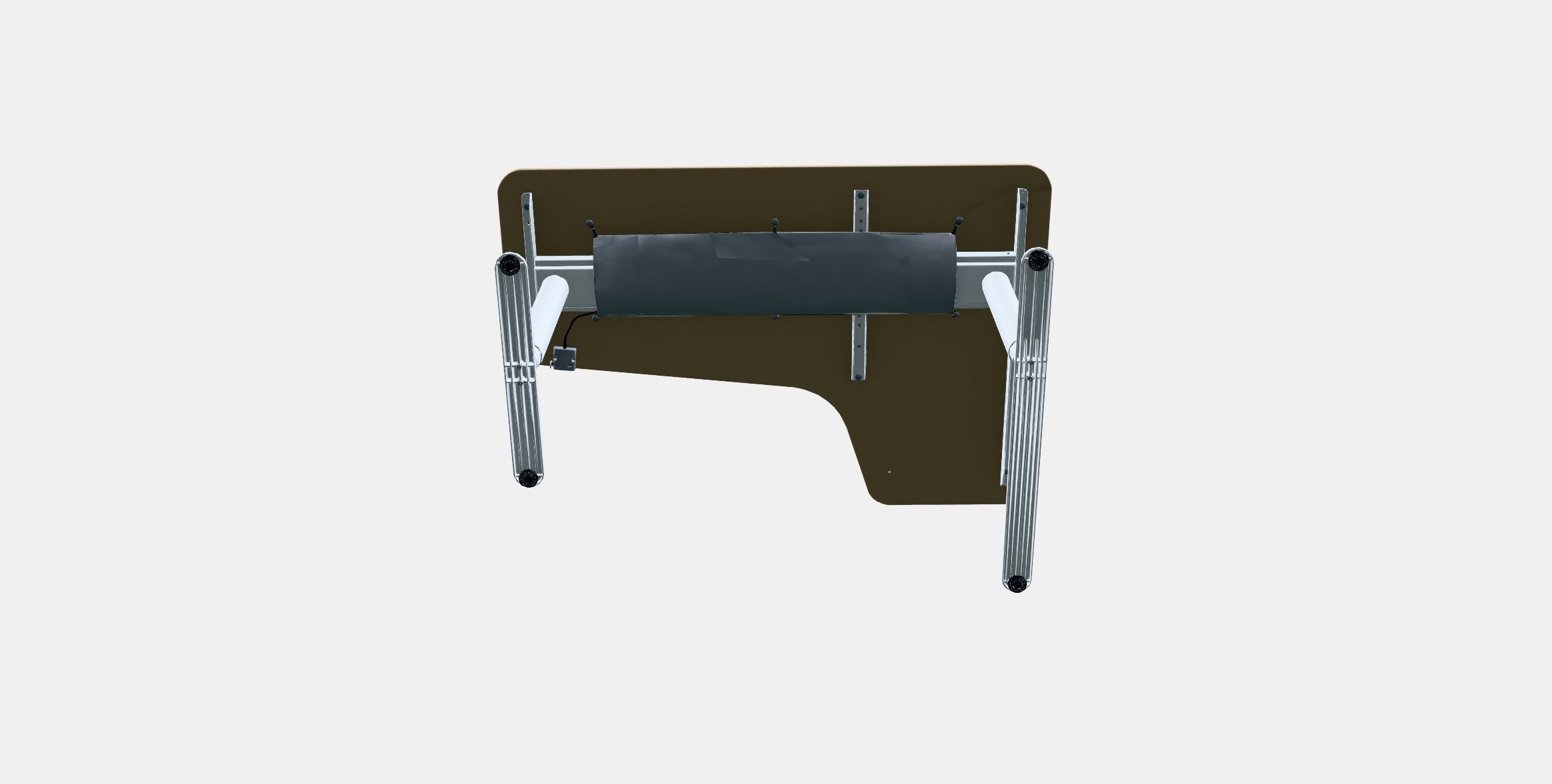 BEKANT Corner desk left sit-stand Low-poly 3D model_6