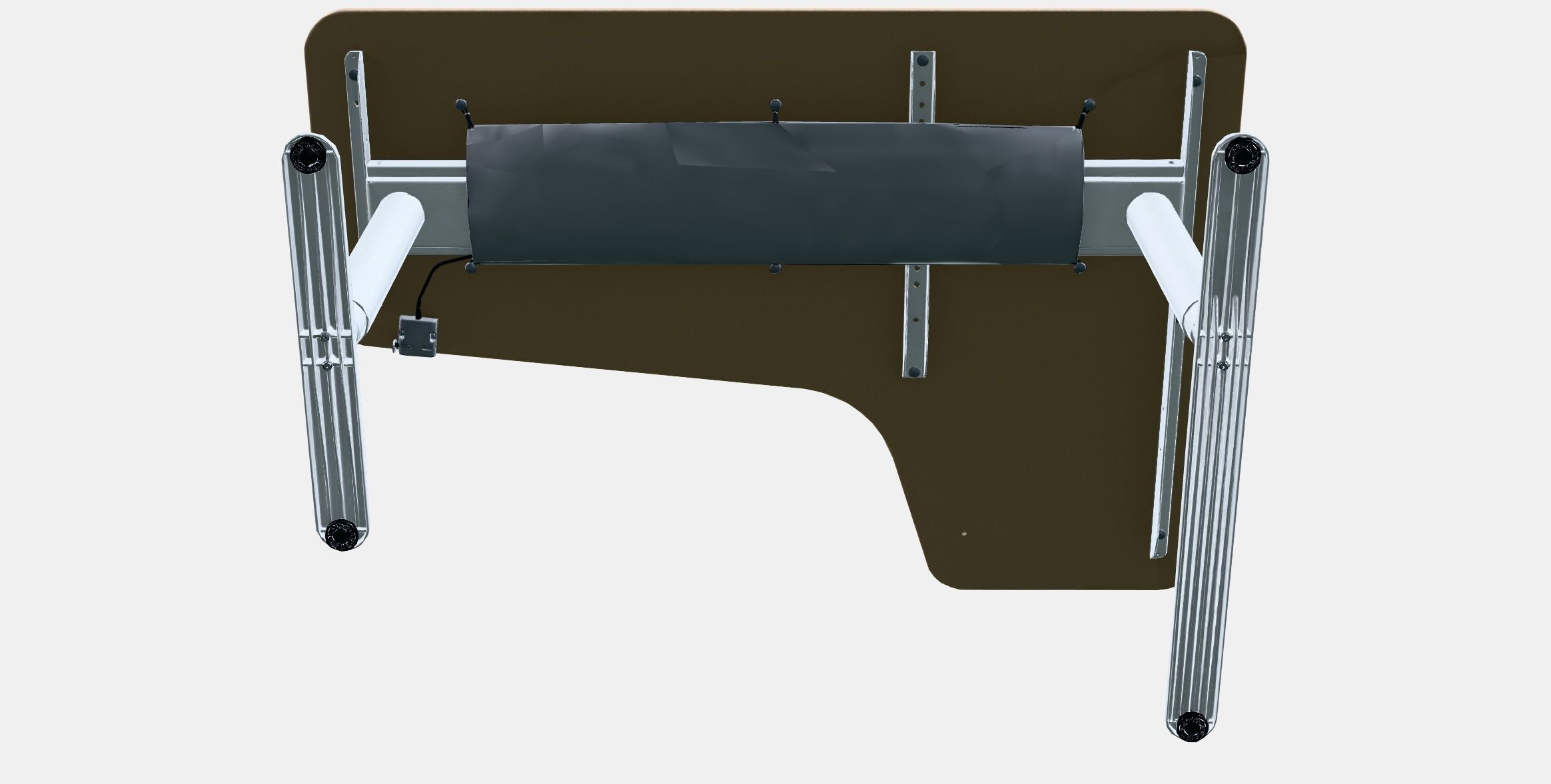 BEKANT Corner desk left sit-stand Low-poly 3D model_8