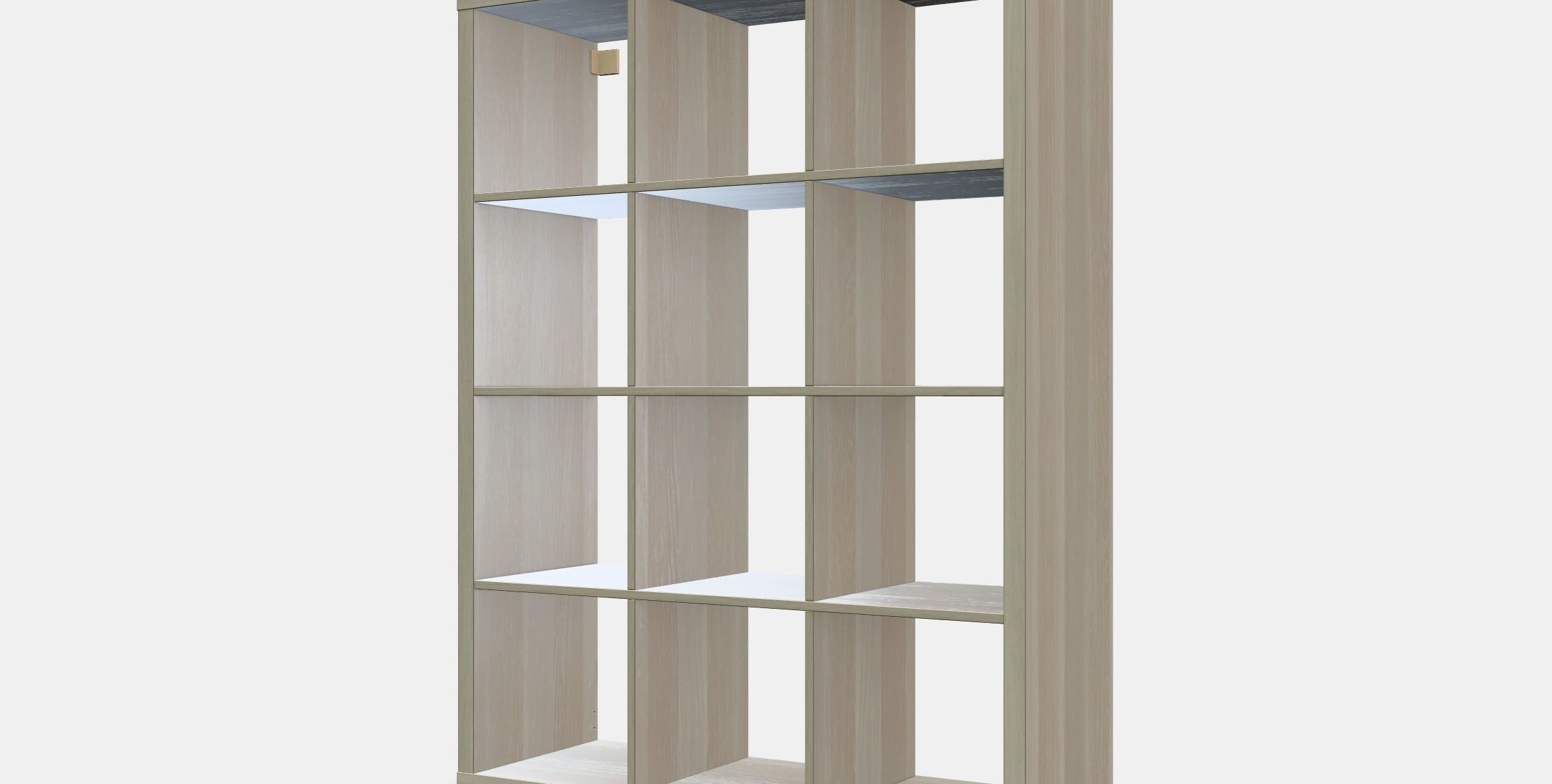 KALLAX Shelving unit 14 Low-poly 3D model_15