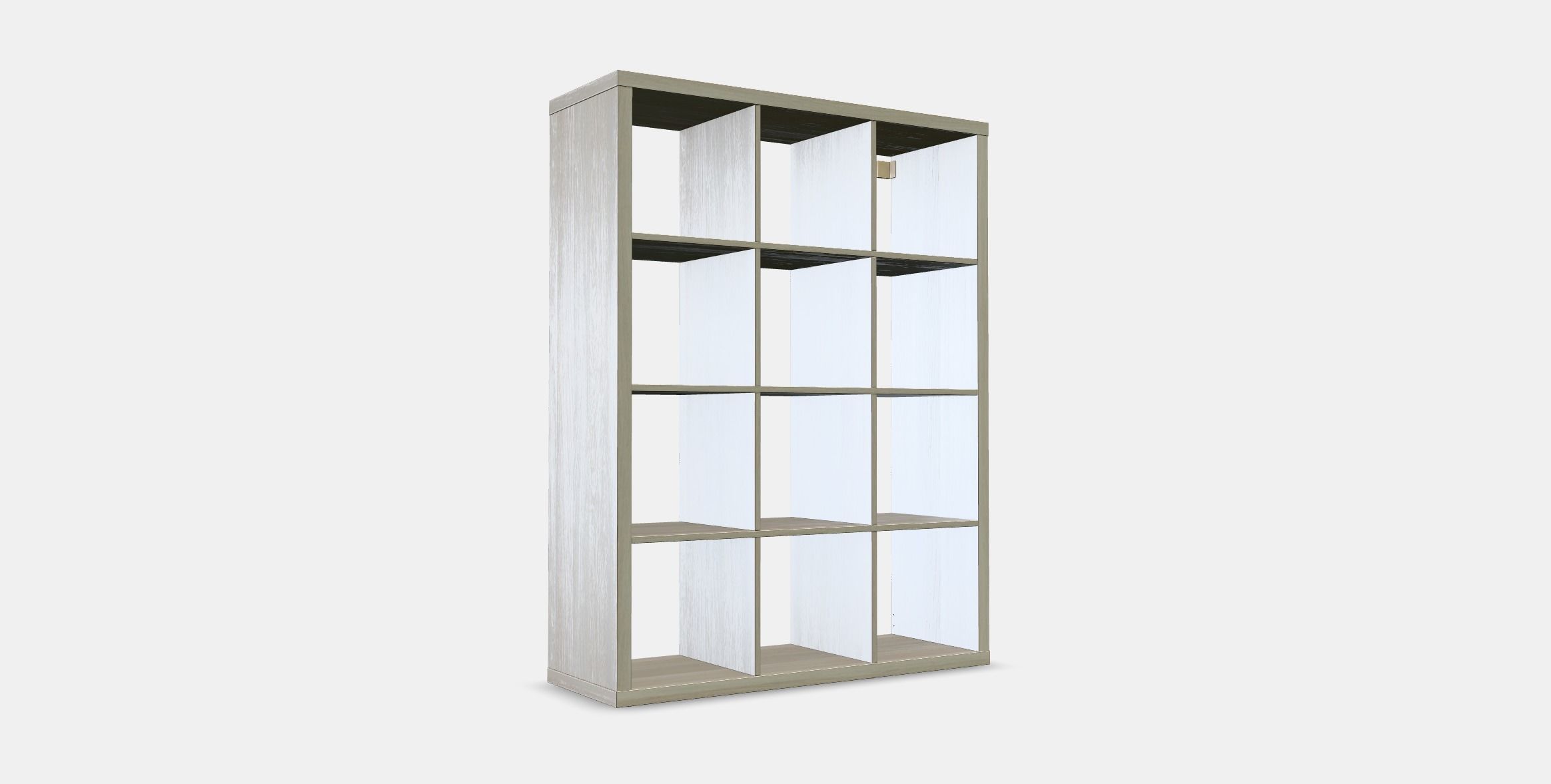 KALLAX Shelving unit 14 Low-poly 3D model_2