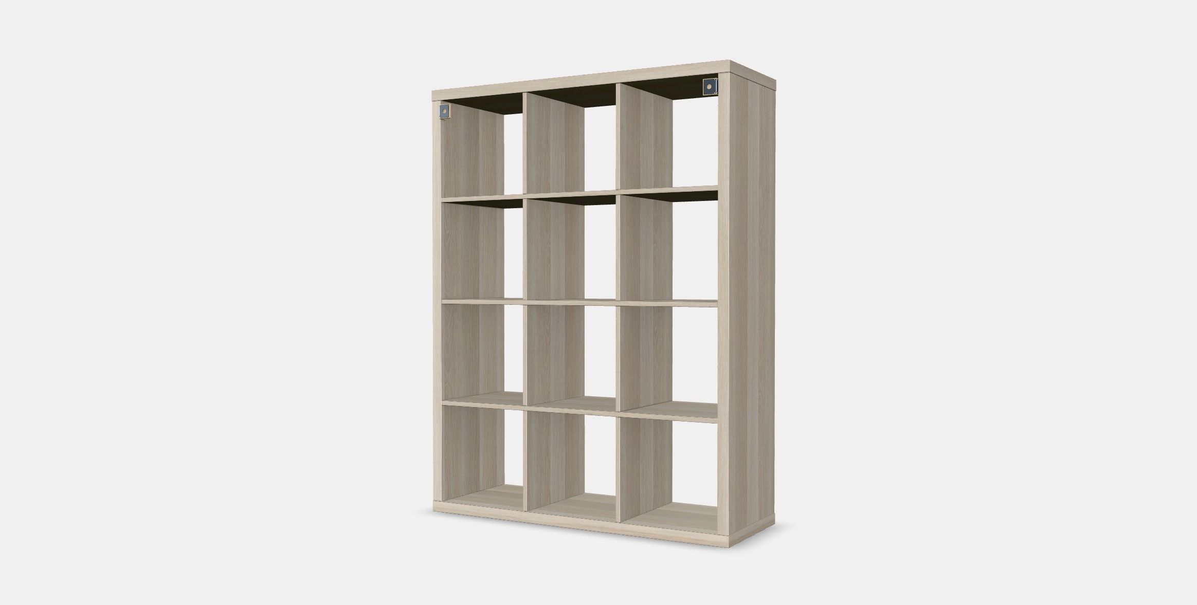 KALLAX Shelving unit 14 Low-poly 3D model_3