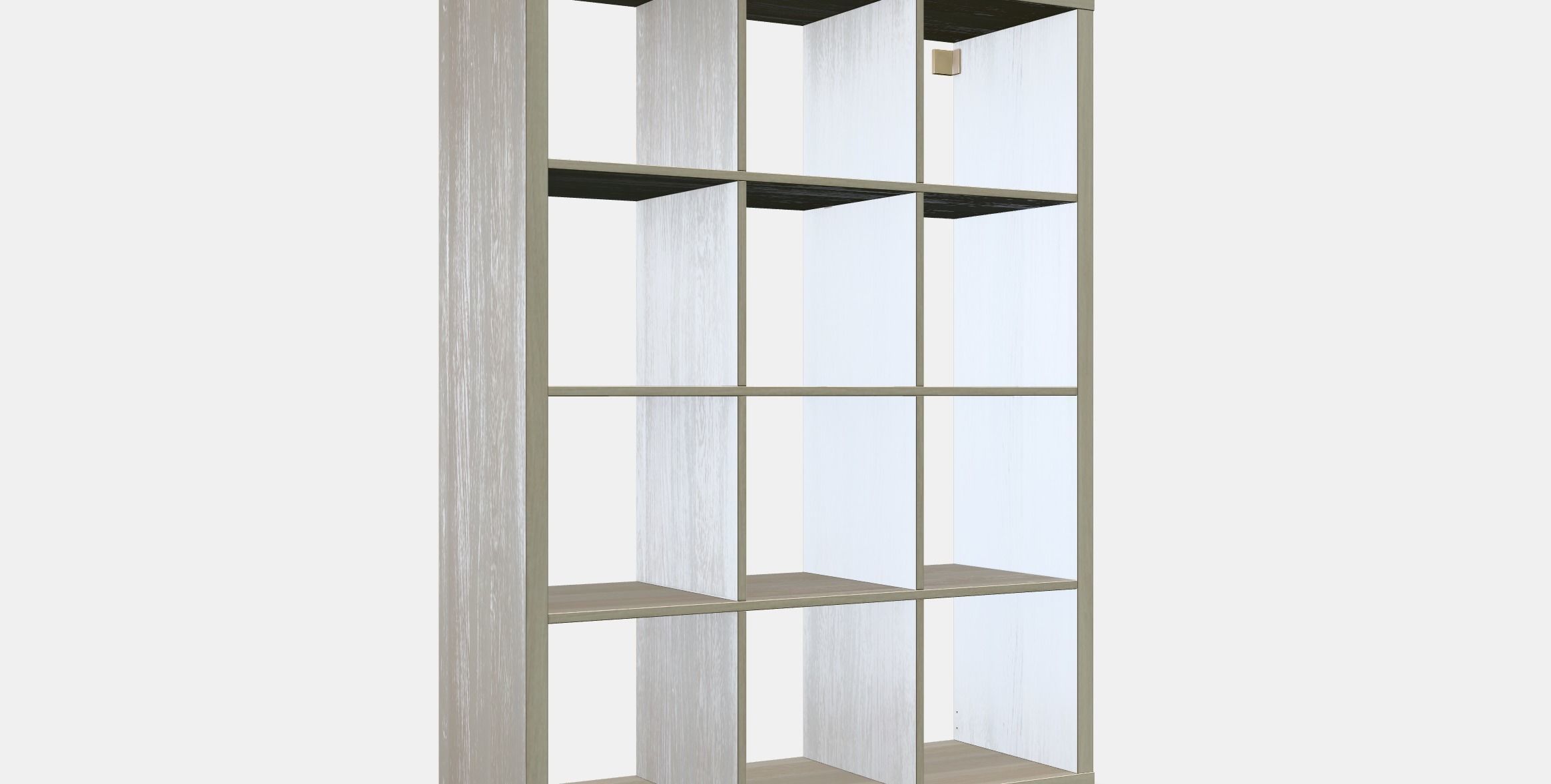 KALLAX Shelving unit 14 Low-poly 3D model_8