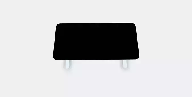 BEKANT Desk sit-stand 3 Low-poly 3D model