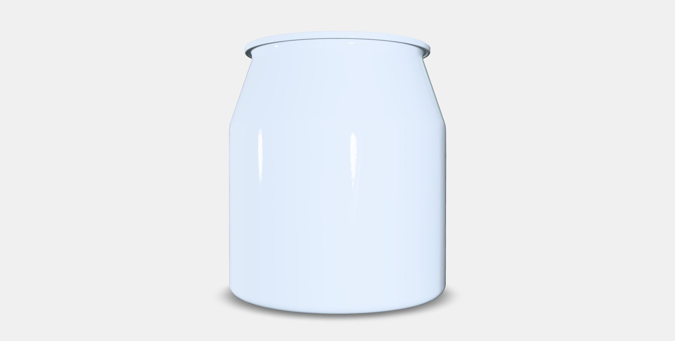 IKEA 365 Jar Low-poly 3D model_5