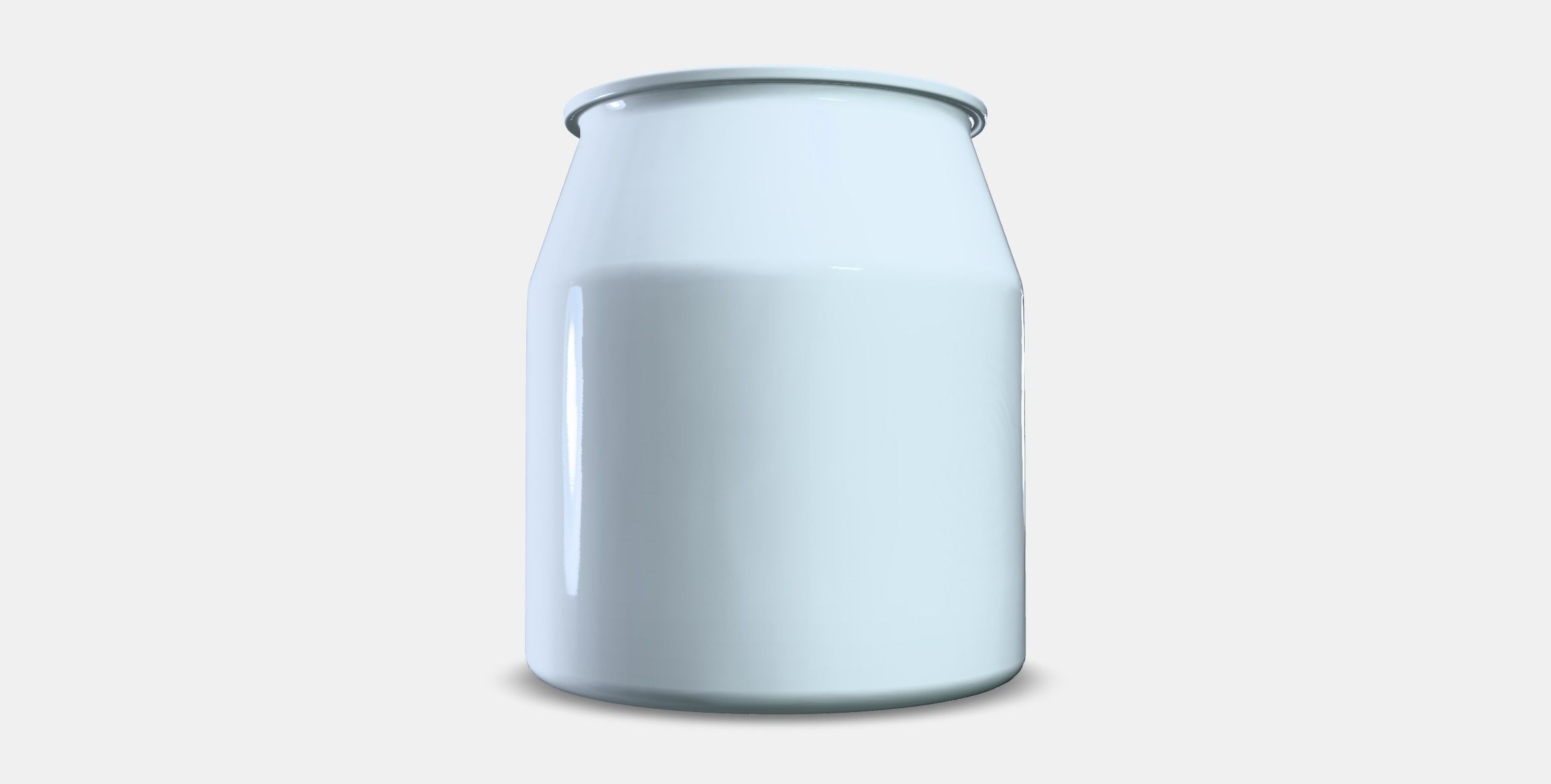 IKEA 365 Jar Low-poly 3D model_3