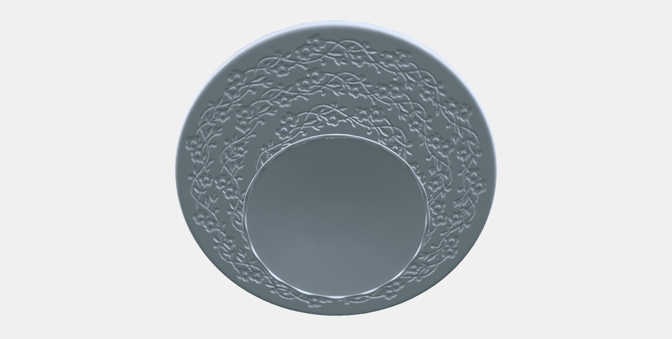 ARV BROLLOP plate on base with cover Low-poly 3D model_7