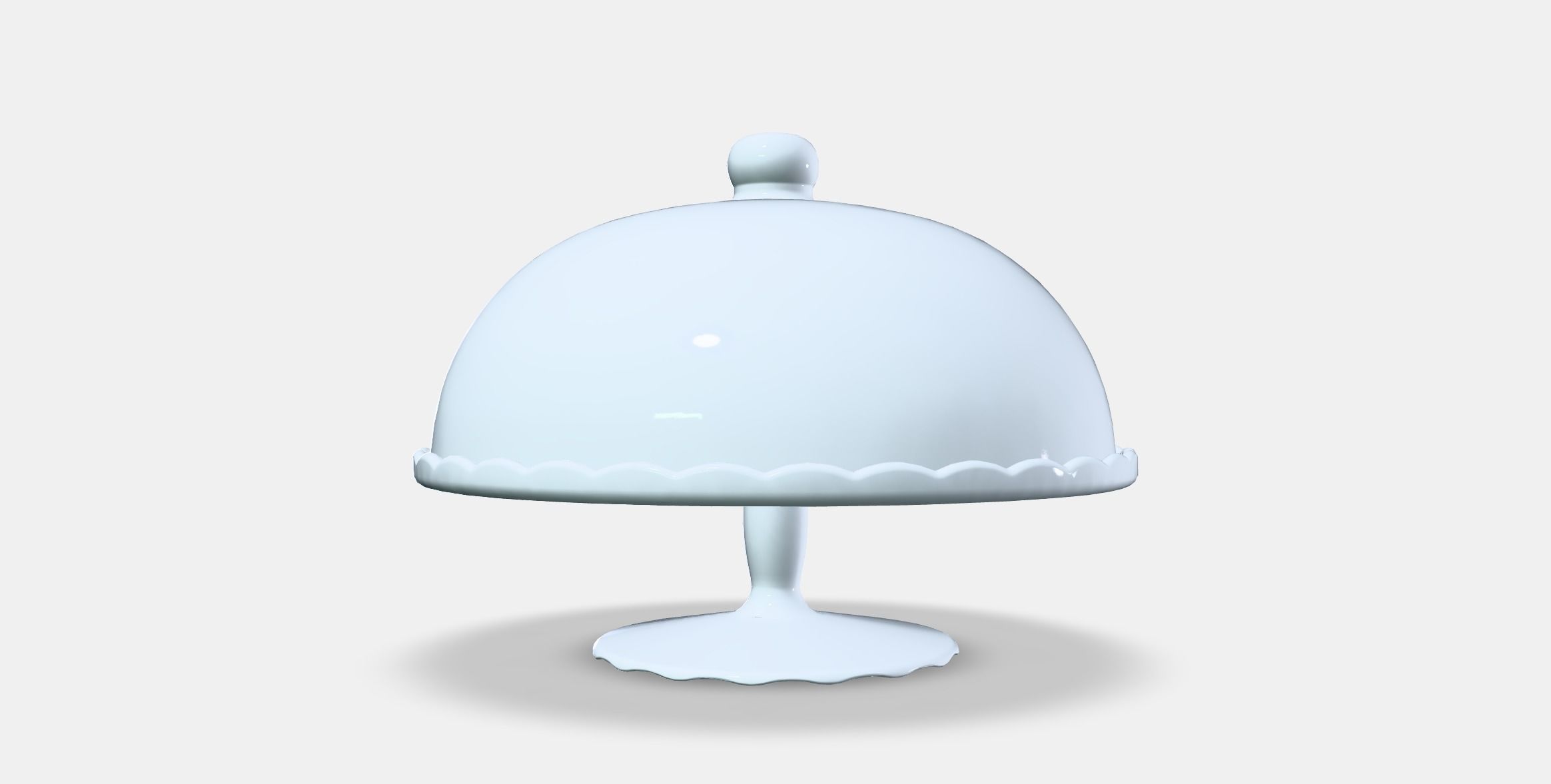 ARV BROLLOP plate on base with cover Low-poly 3D model_12