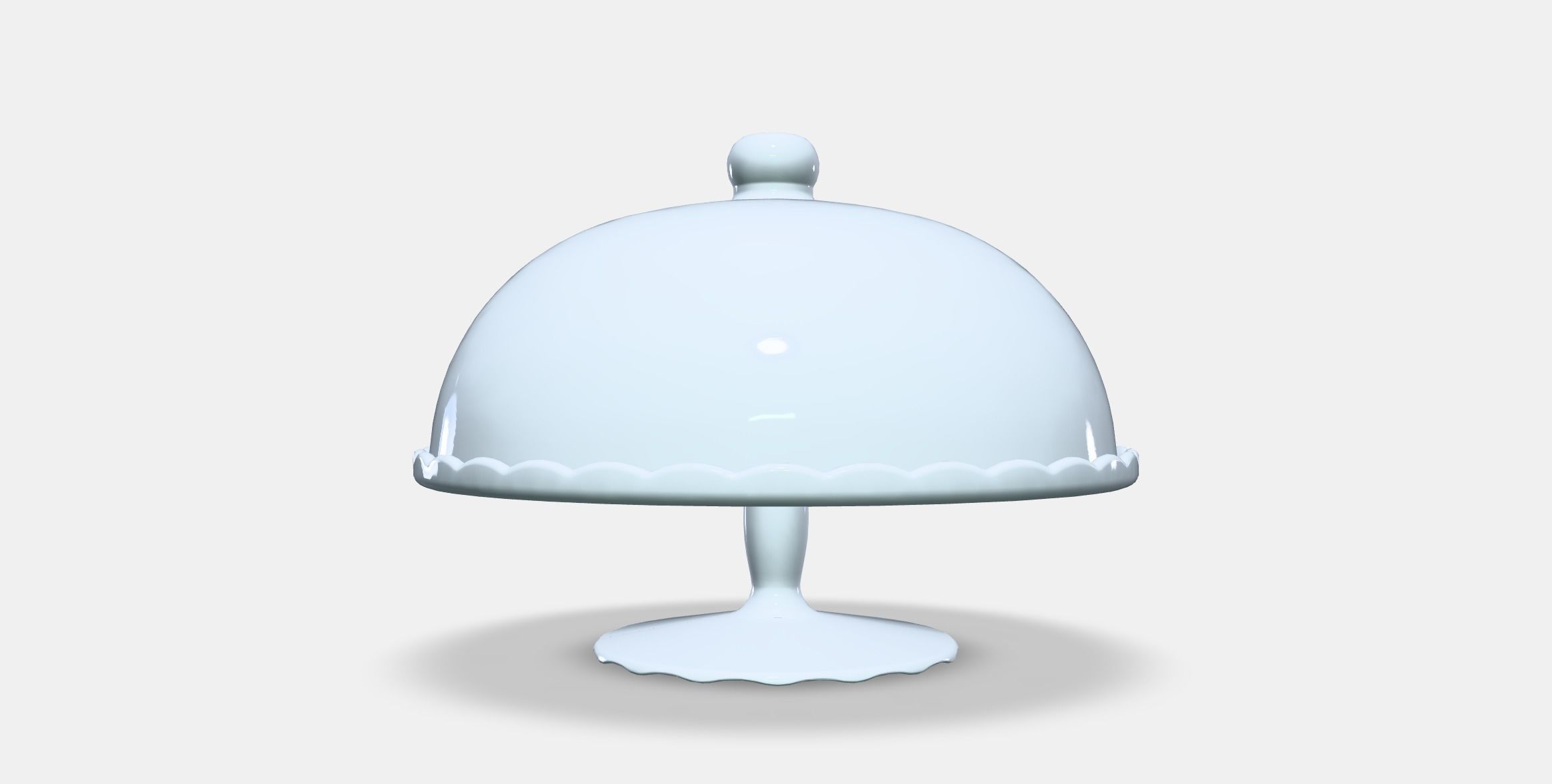 ARV BROLLOP plate on base with cover Low-poly 3D model_10