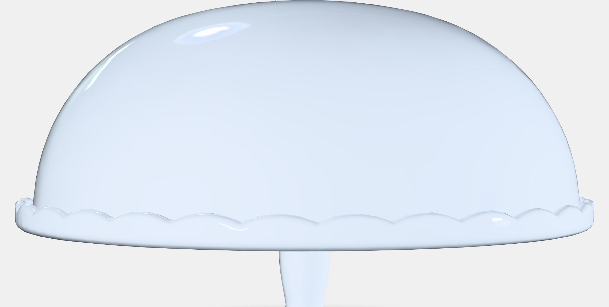 ARV BROLLOP plate on base with cover Low-poly 3D model_2