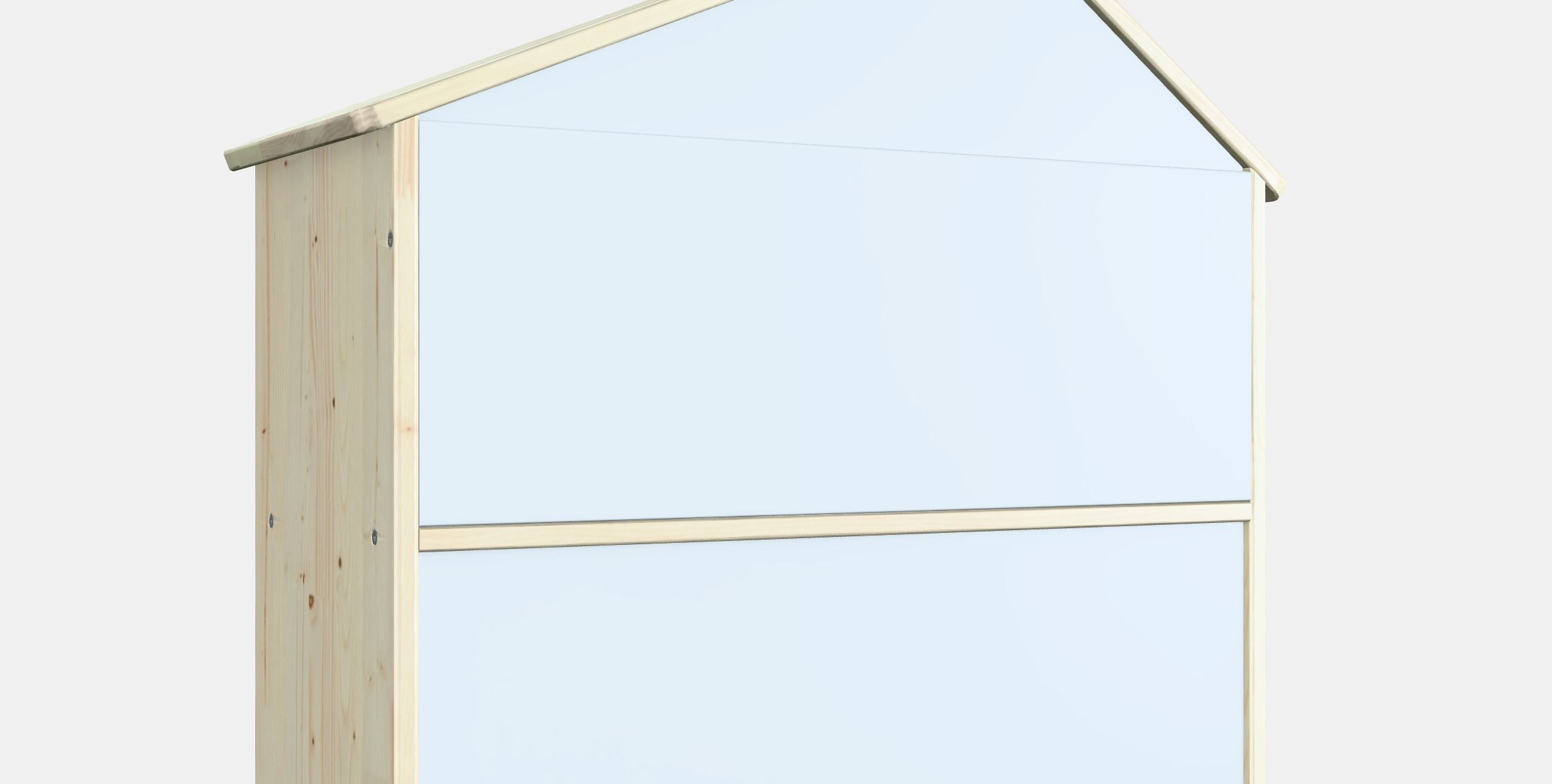 FLISAT dolls house wall shelf Low-poly 3D model_2