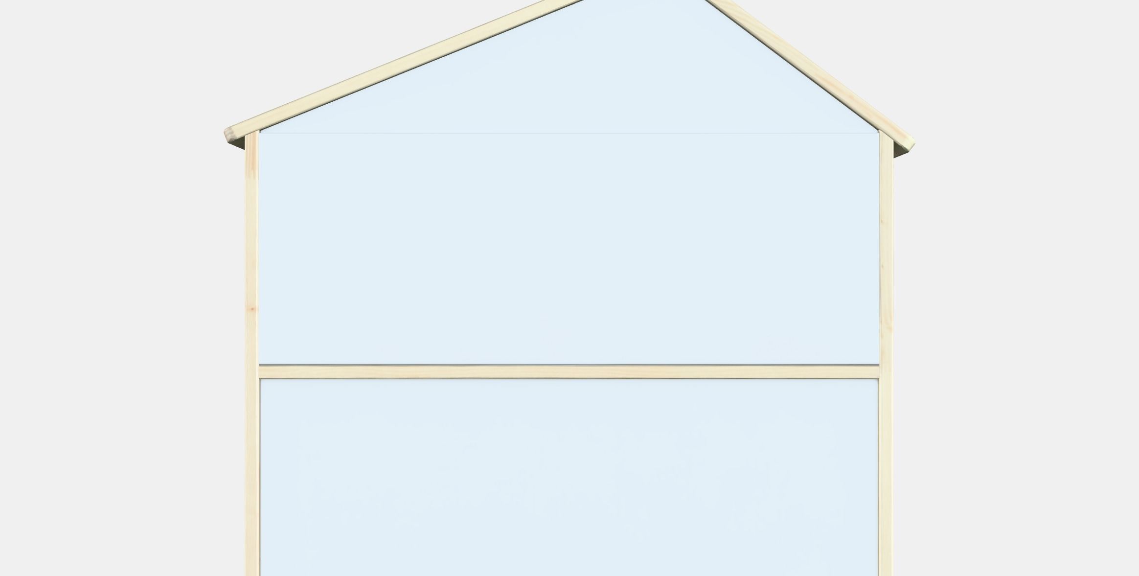 FLISAT dolls house wall shelf Low-poly 3D model_15