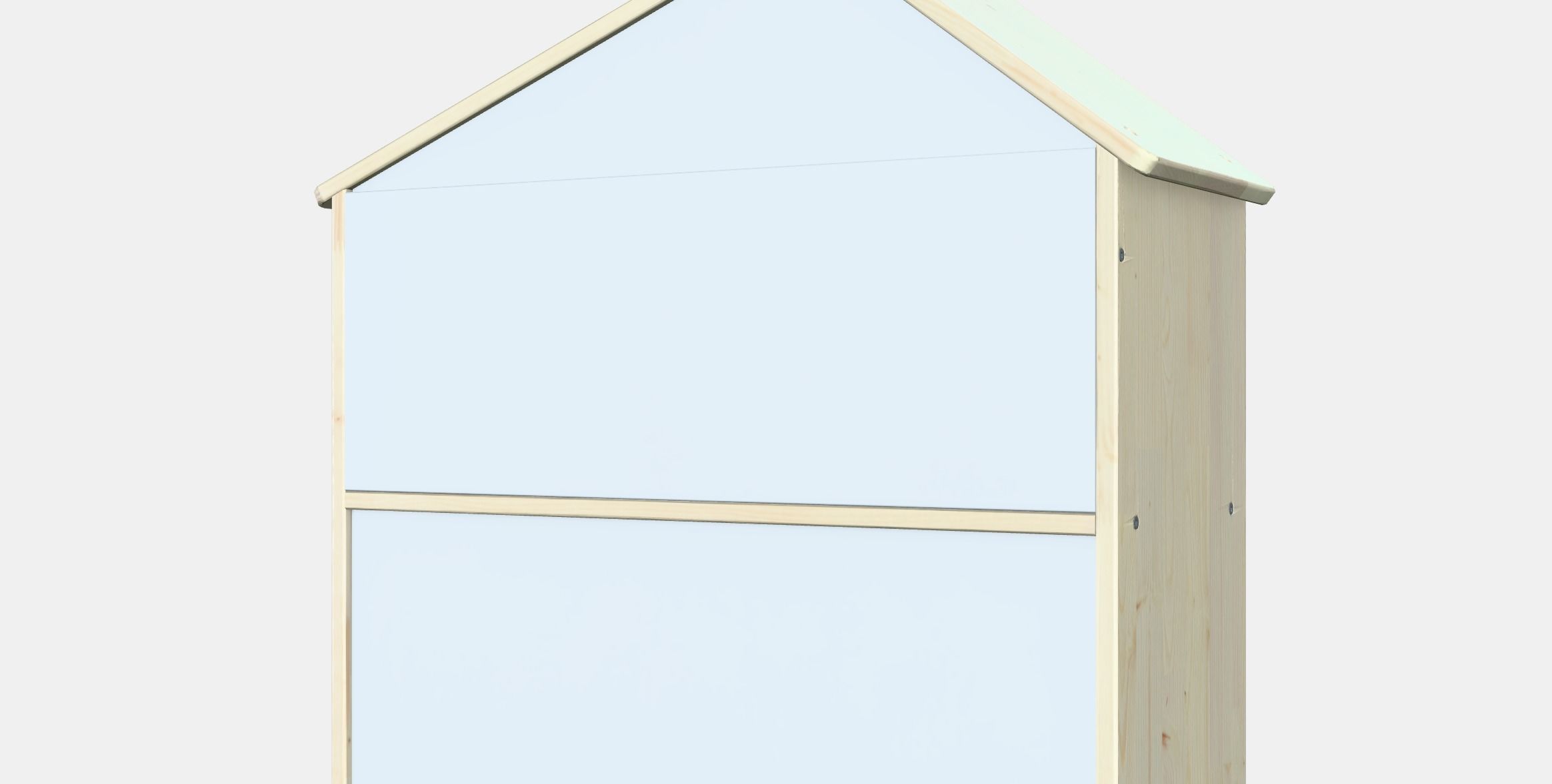 FLISAT dolls house wall shelf Low-poly 3D model_8