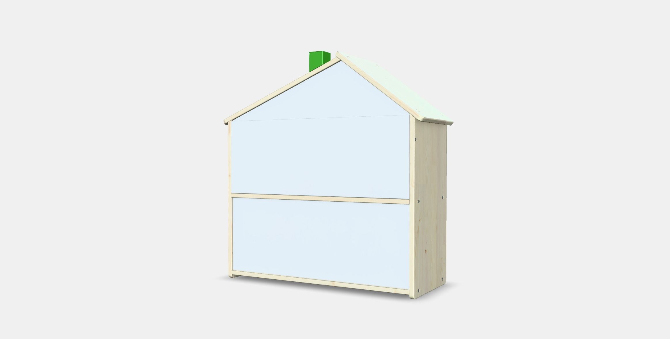 FLISAT dolls house wall shelf Low-poly 3D model_3