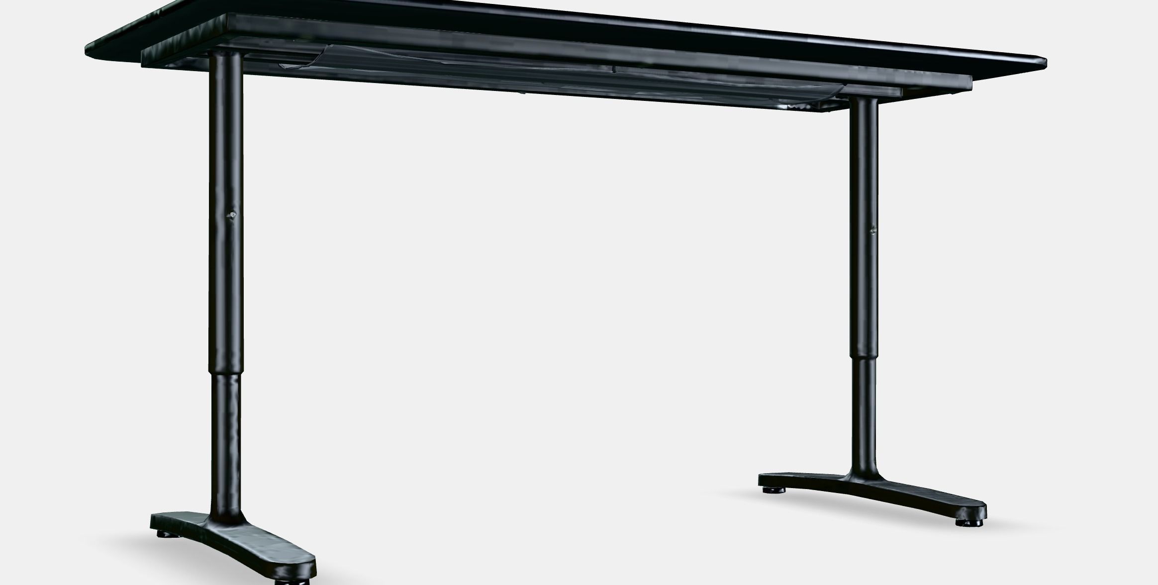 BEKANT Desk 6 Low-poly 3D model_3