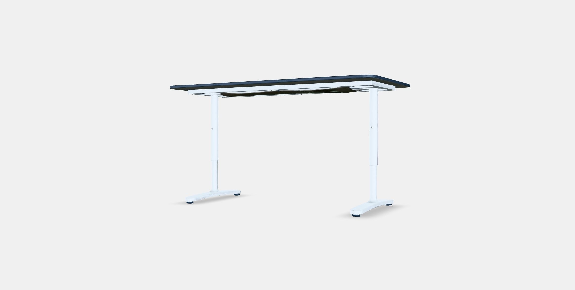 BEKANT Desk 7 Low-poly 3D model_4