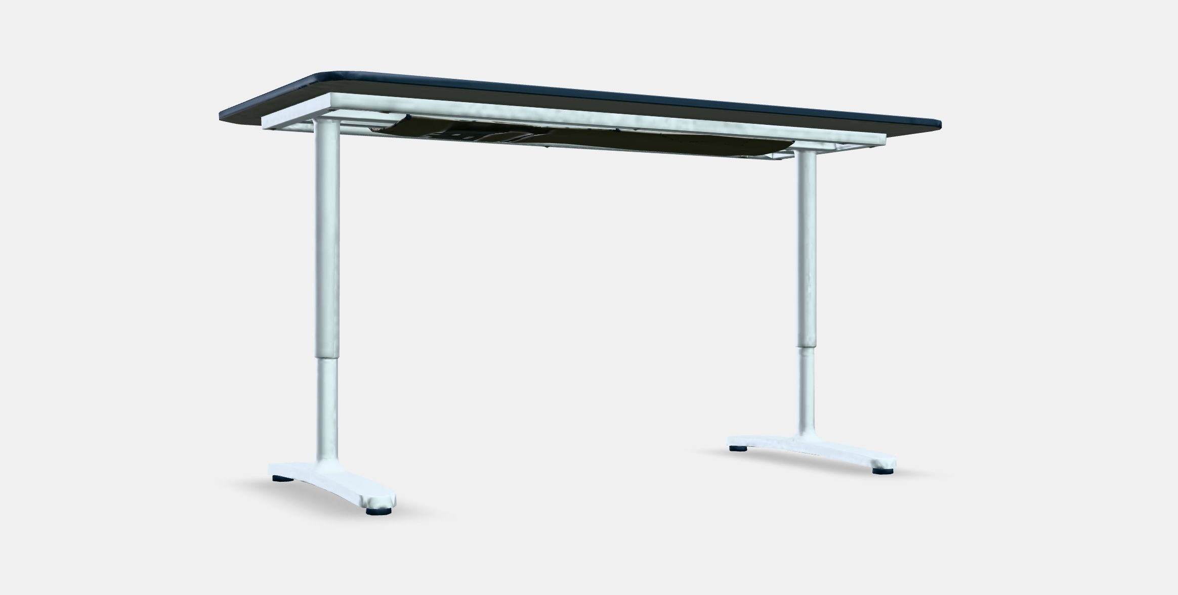 BEKANT Desk 7 Low-poly 3D model_9
