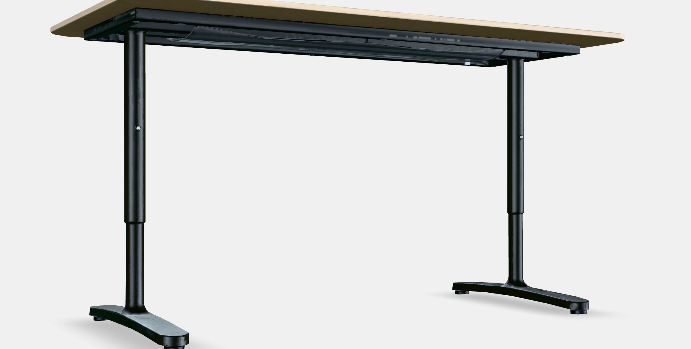 BEKANT Desk 9 Low-poly 3D model_4