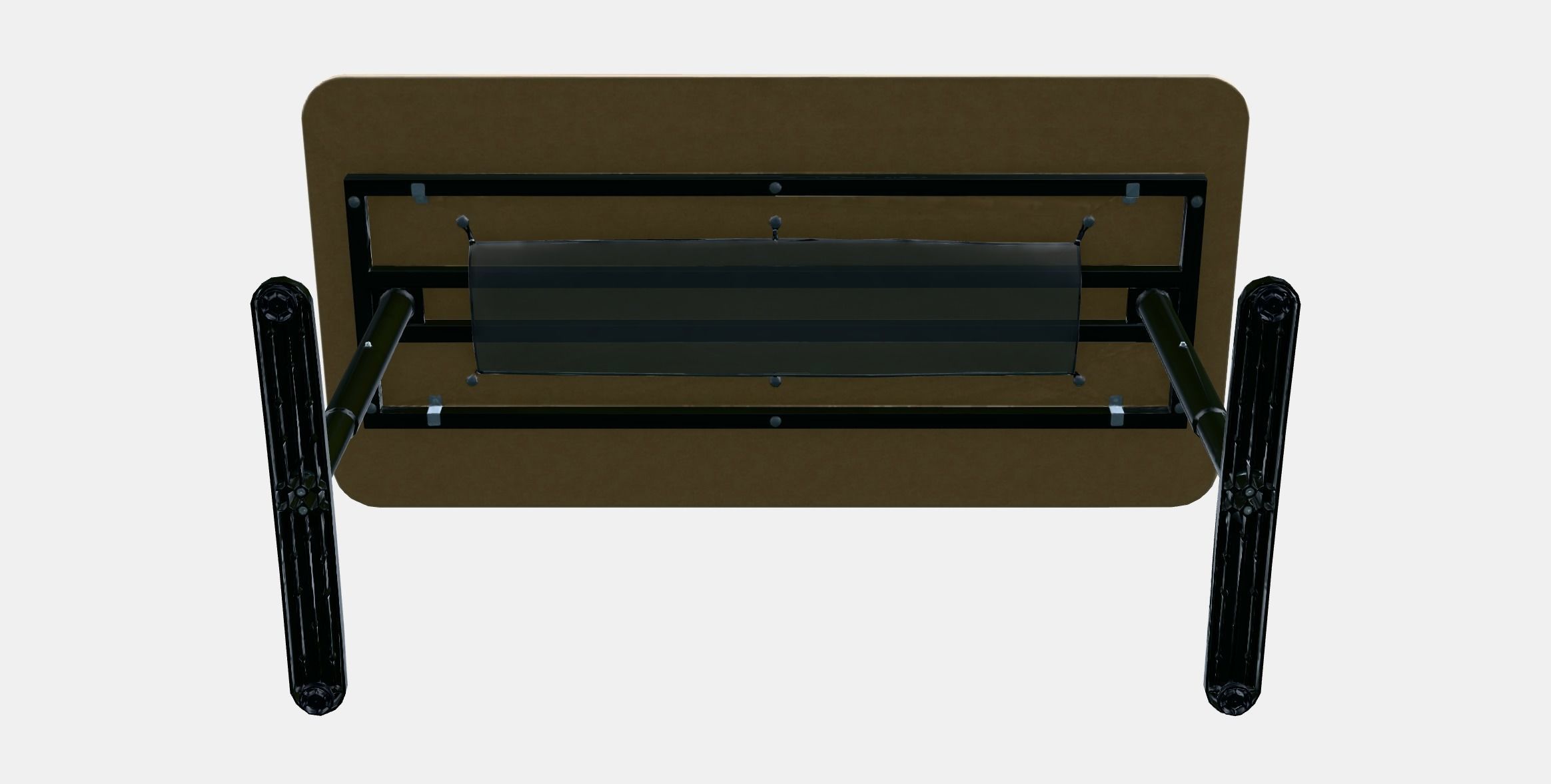 BEKANT Desk 9 Low-poly 3D model_8