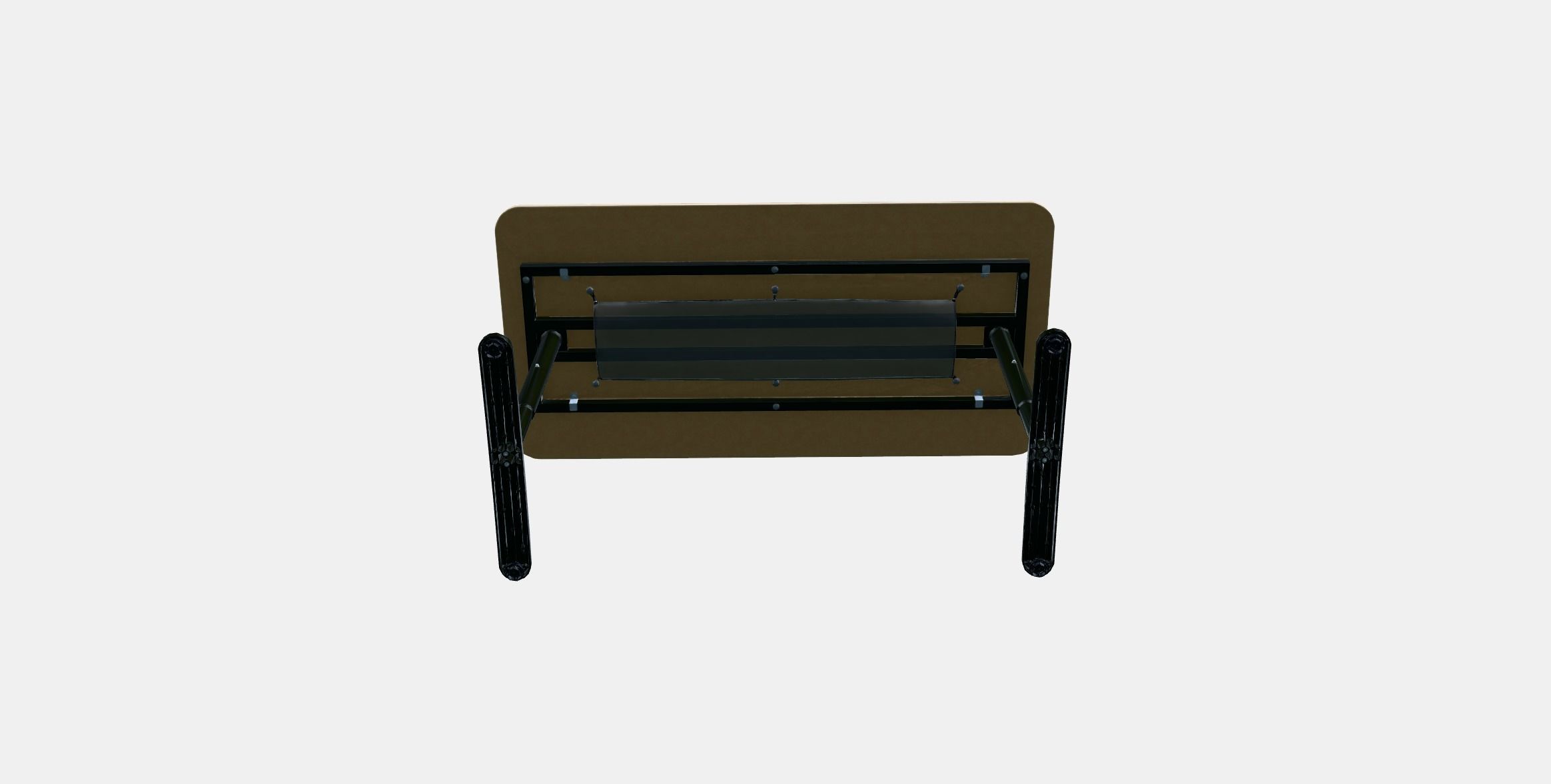 BEKANT Desk 9 Low-poly 3D model_7