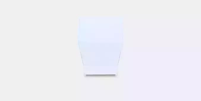 TROTTEN Cab w sliding doors-noticeboard Low-poly 3D model