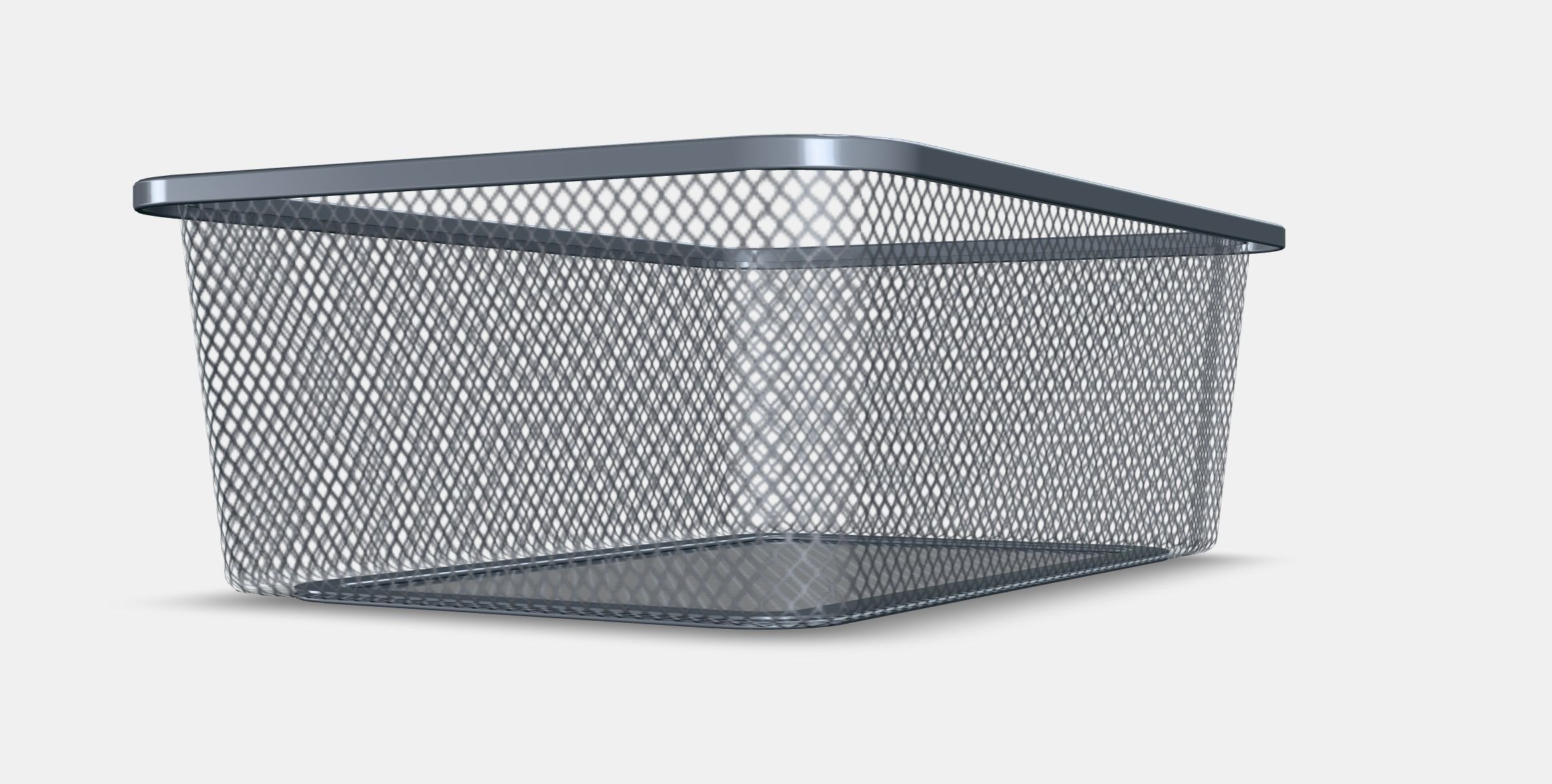 TROFAST mesh wire basket 1 Low-poly 3D model_4