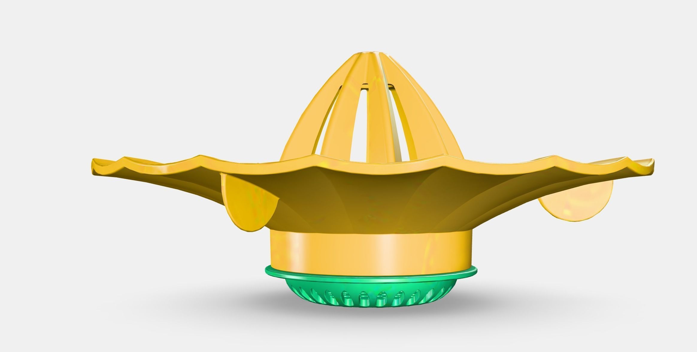 UPPFYLLD Citrus juicer Low-poly 3D model_6